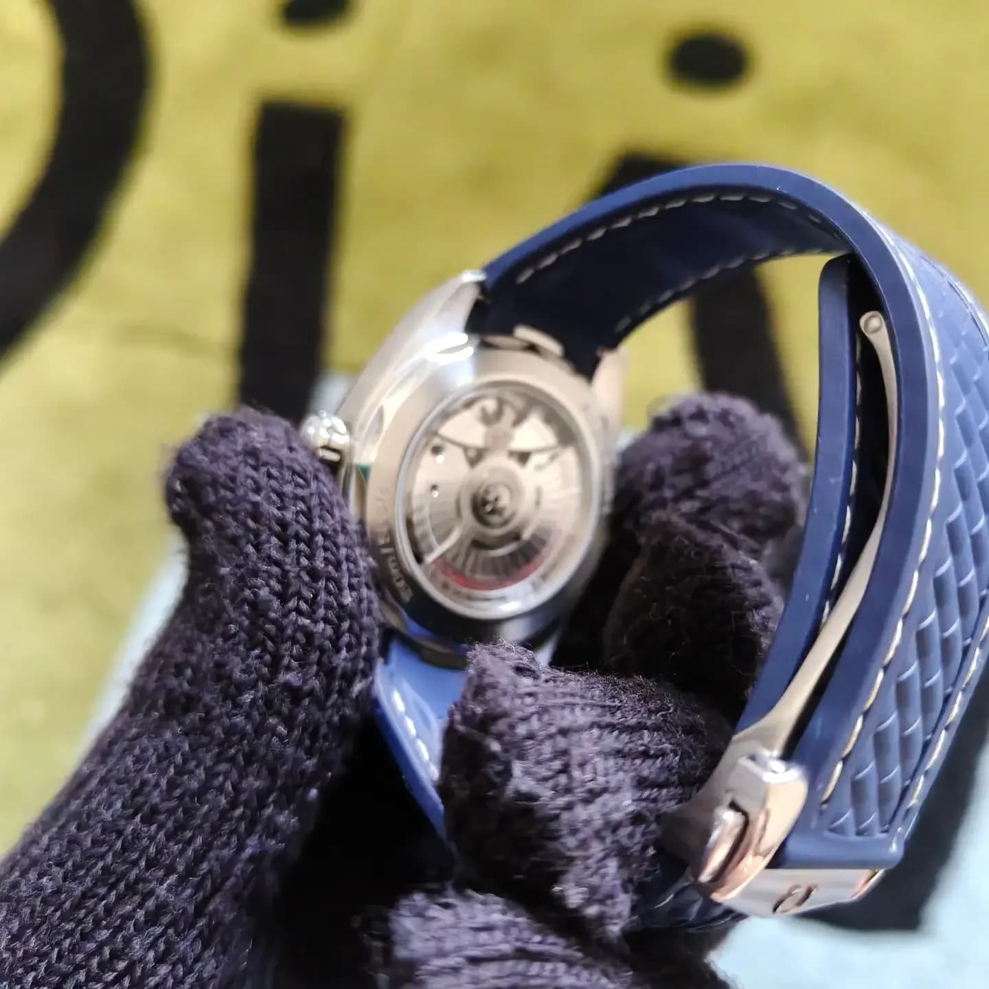 Thumb Seamaster Aqua Terra 150M Master Chronometer 38 Stainless Steel / Blue / Rubber