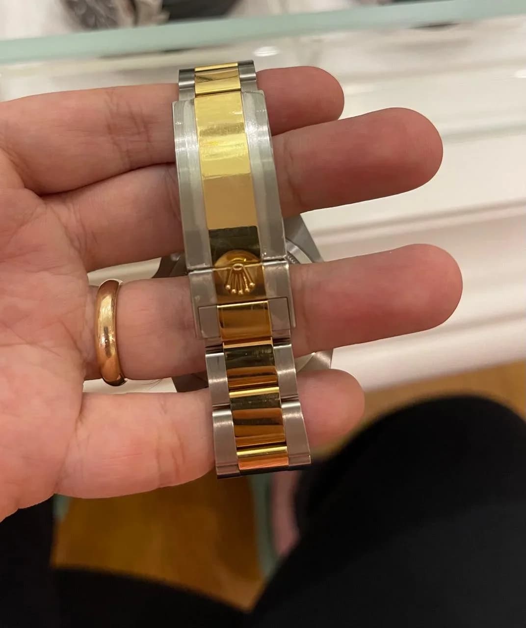 Thumb Submariner Date 41 Stainless Steel / Yellow Gold / Black