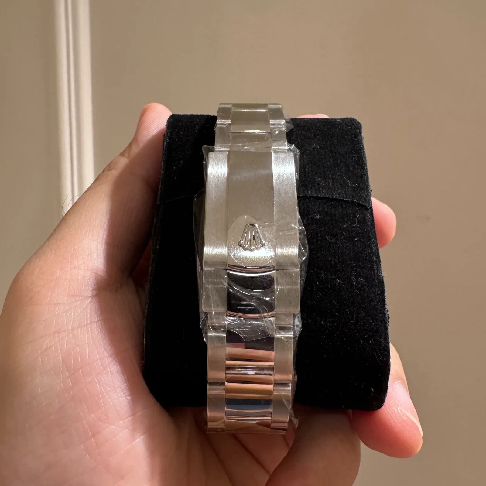 Thumb Datejust 41 Stainless Steel Fluted / Slate - Roman / Oyster