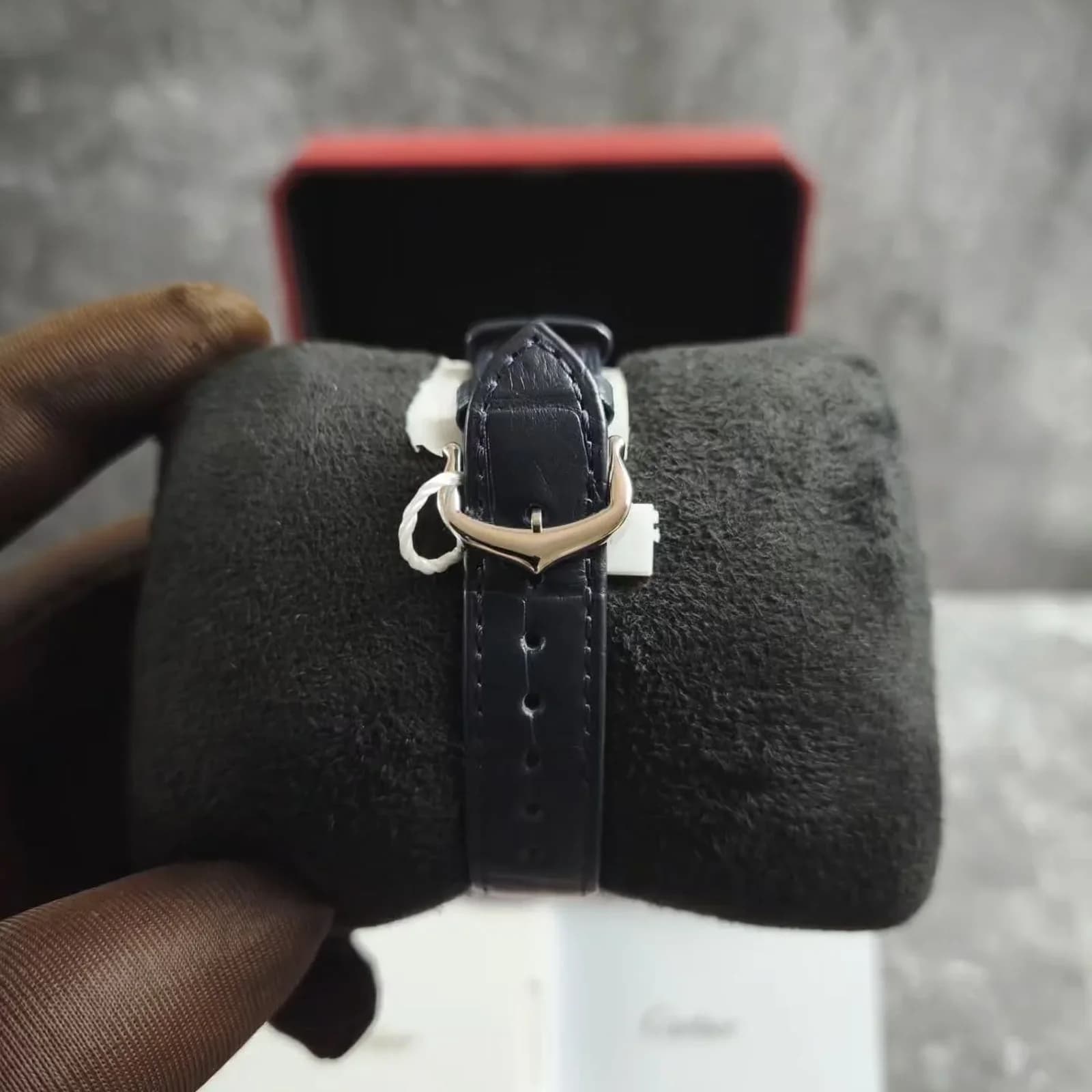 Thumb Santos Dumont Small Stainless Steel / Strap