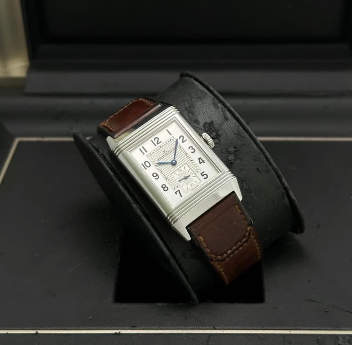 Thumb Reverso Classic Large Small Seconds Stainless Steel / Silver / Fagliano