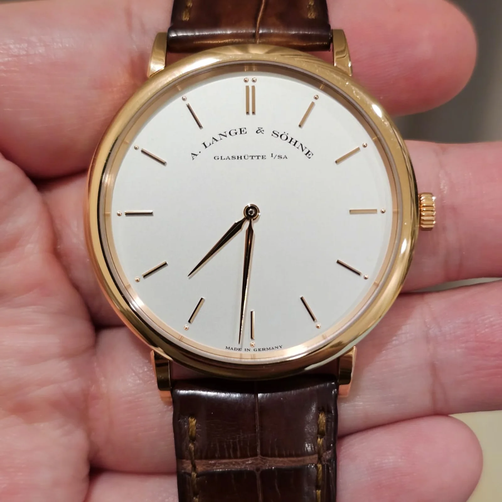 Thumb Saxonia Thin Pink Gold