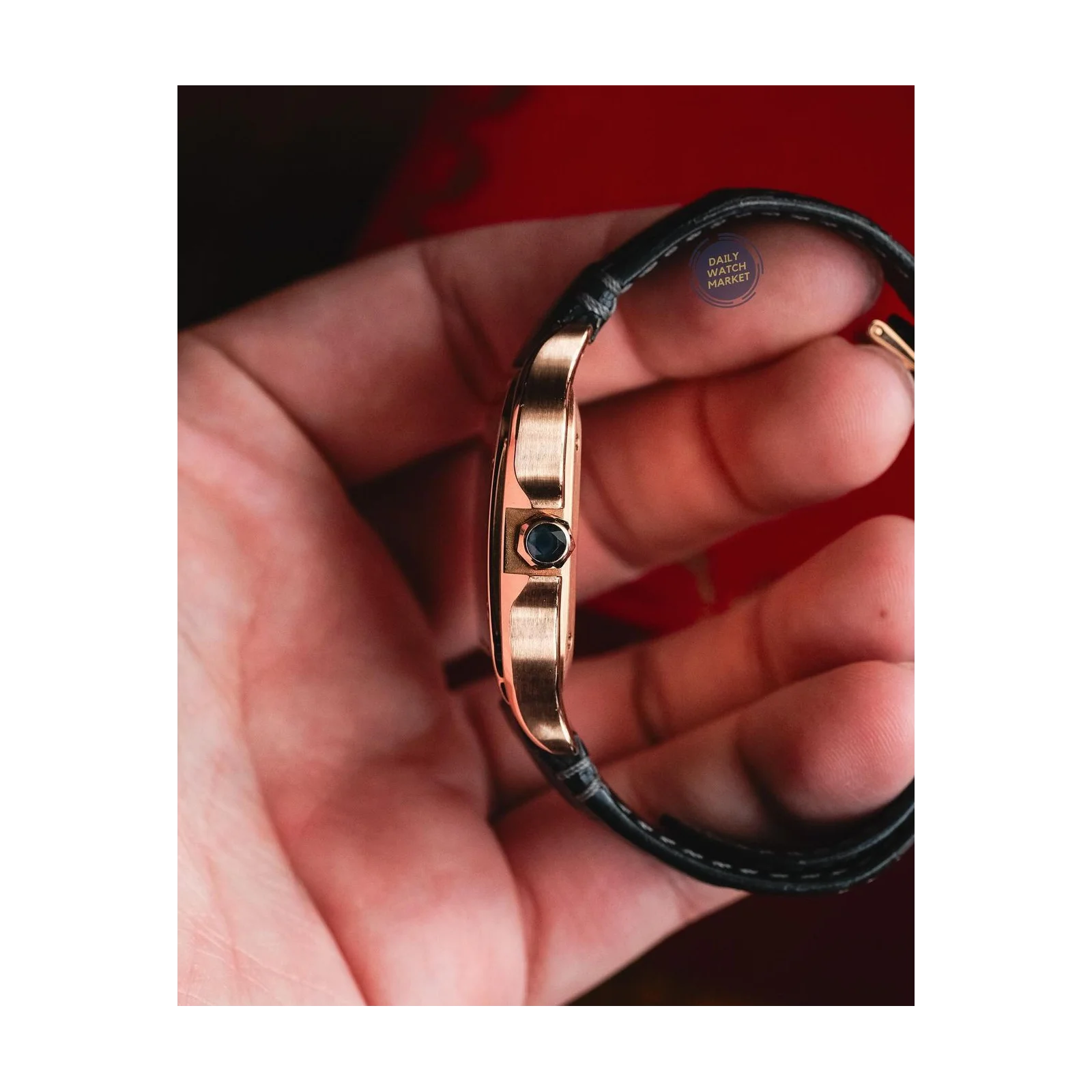 Thumb Santos Medium Rose Gold