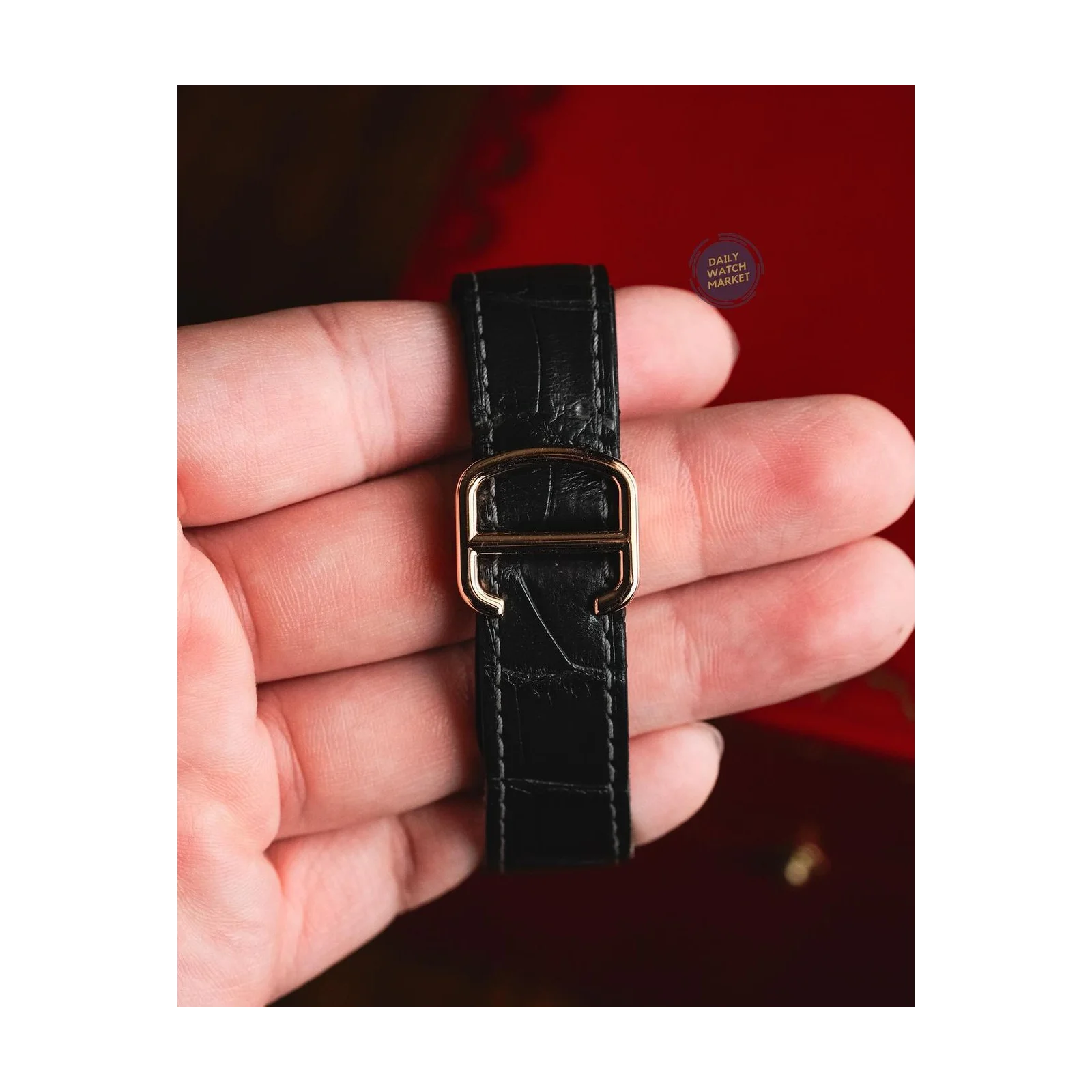Thumb Santos Medium Rose Gold