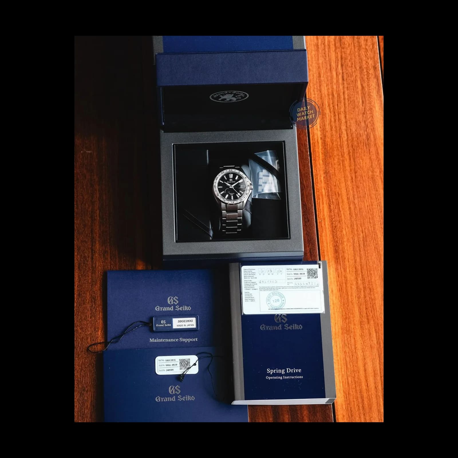 Thumb Spring Drive GMT Evolution 9