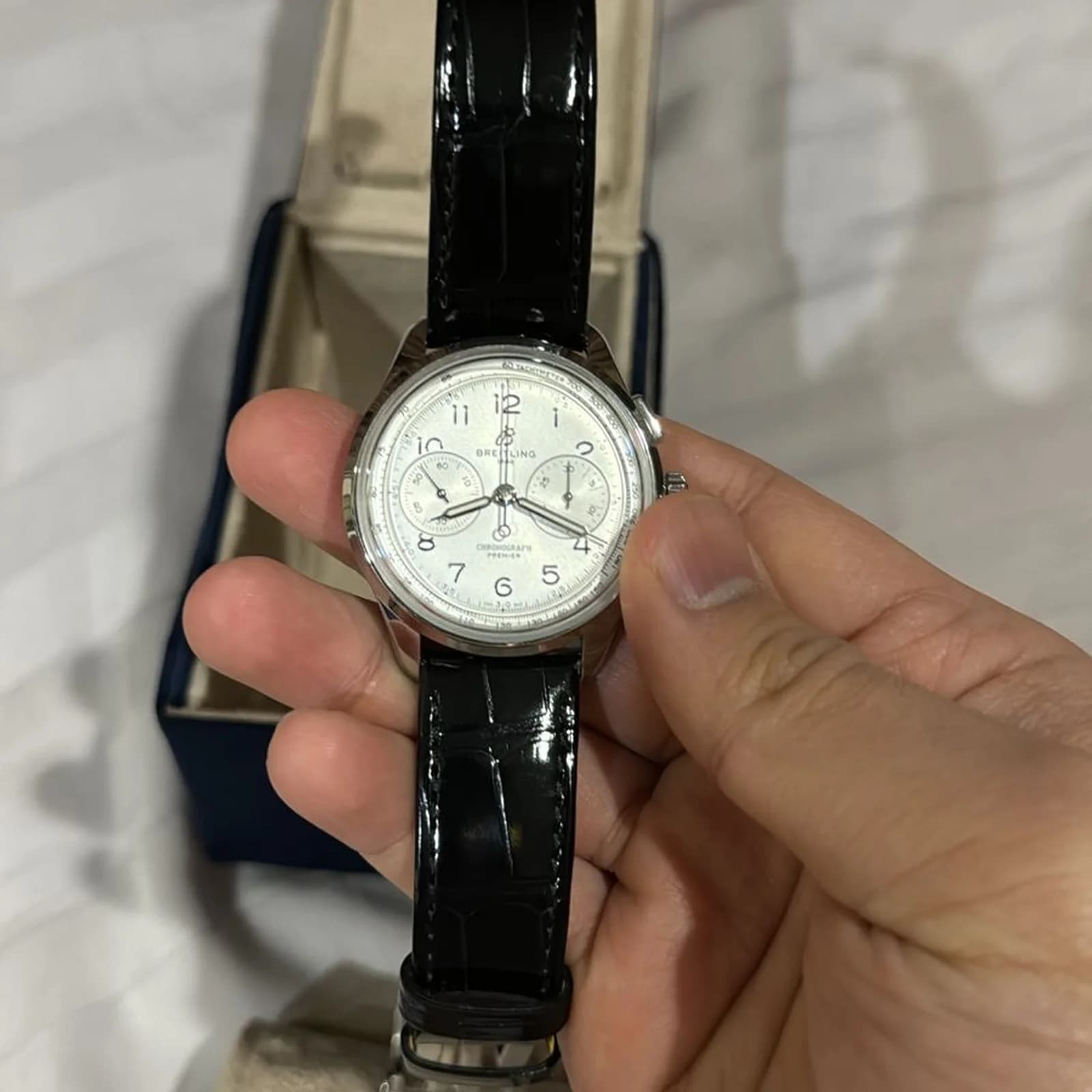 Thumb Premier Heritage B09 Chronograph 40 Stainless Steel / Silver