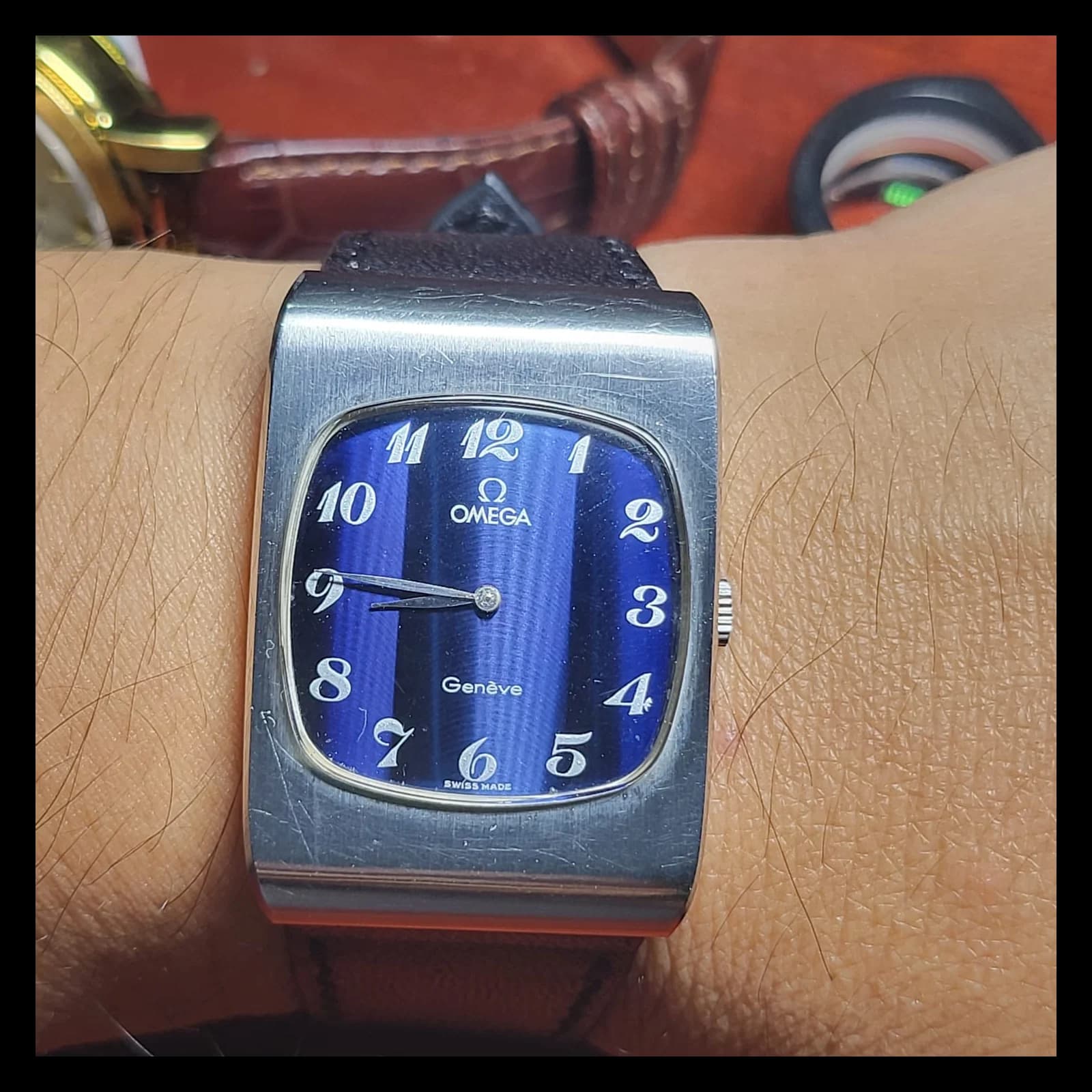 Thumb Omega Geneve Blue Dial