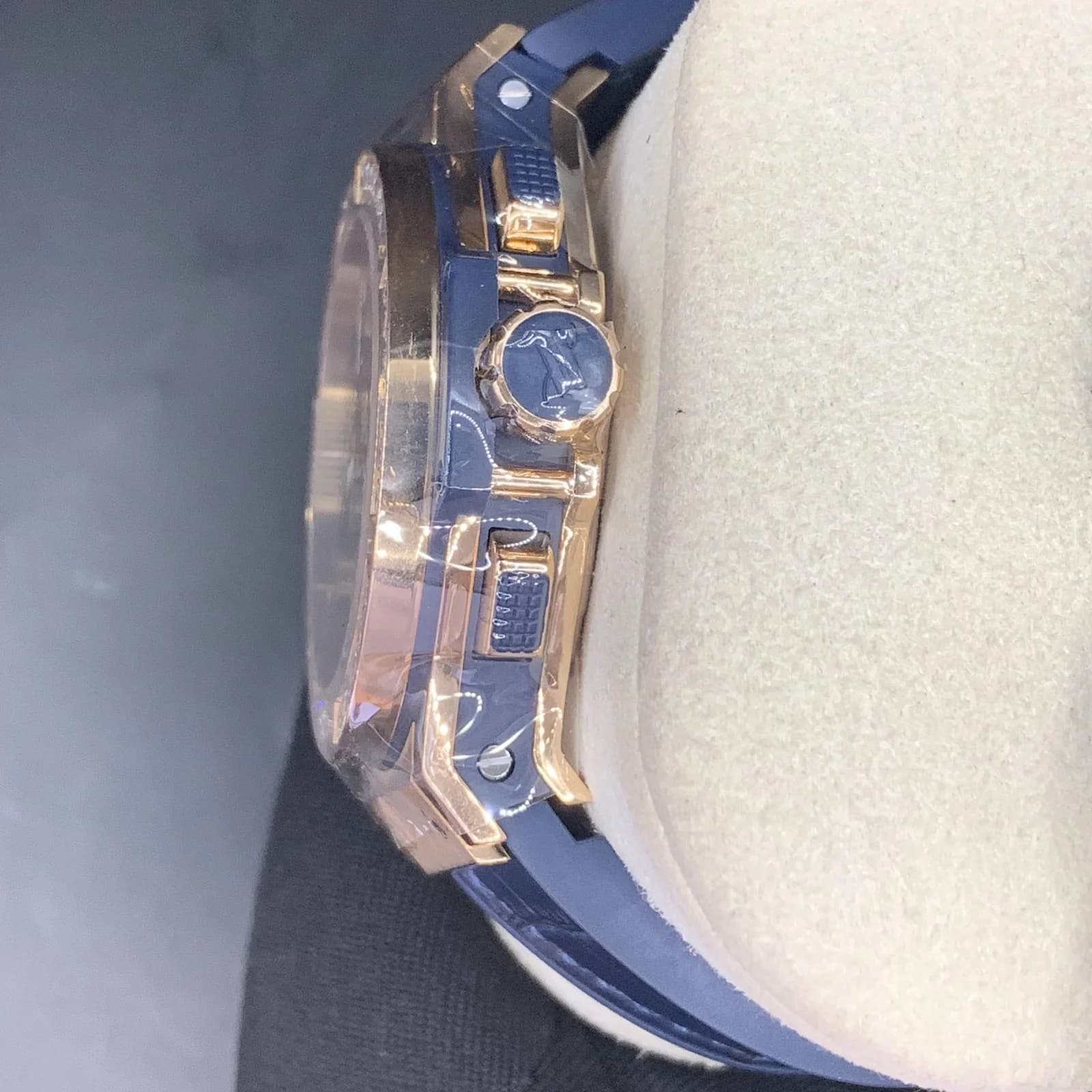 Thumb Big Bang Original 41 Red Gold - Diamond / Blue / Alligator