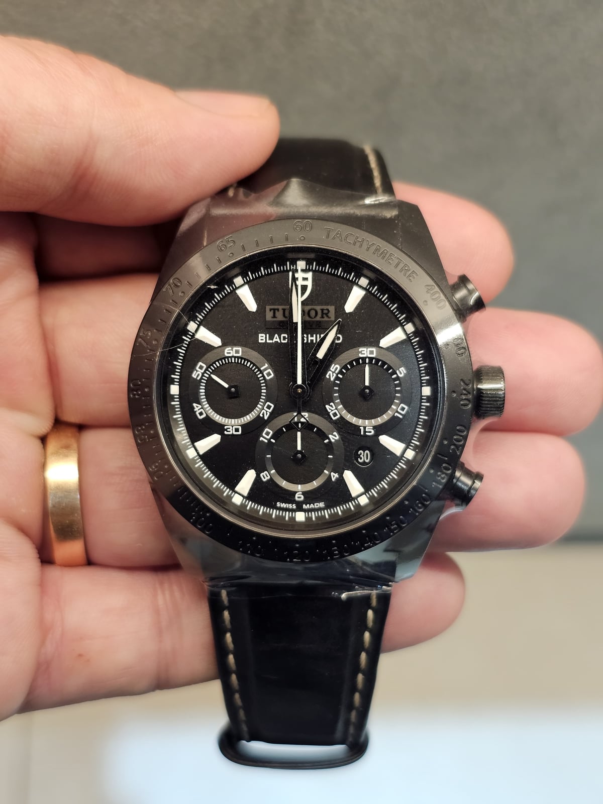 Fastrider Black Shield Ceramic / Black / Leather