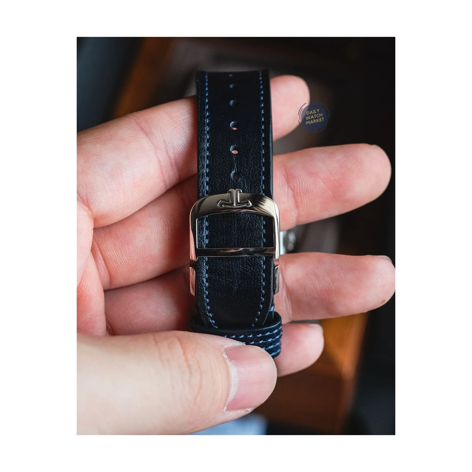 Thumb Reverso Tribute Monoface Stainless Steel / Blue