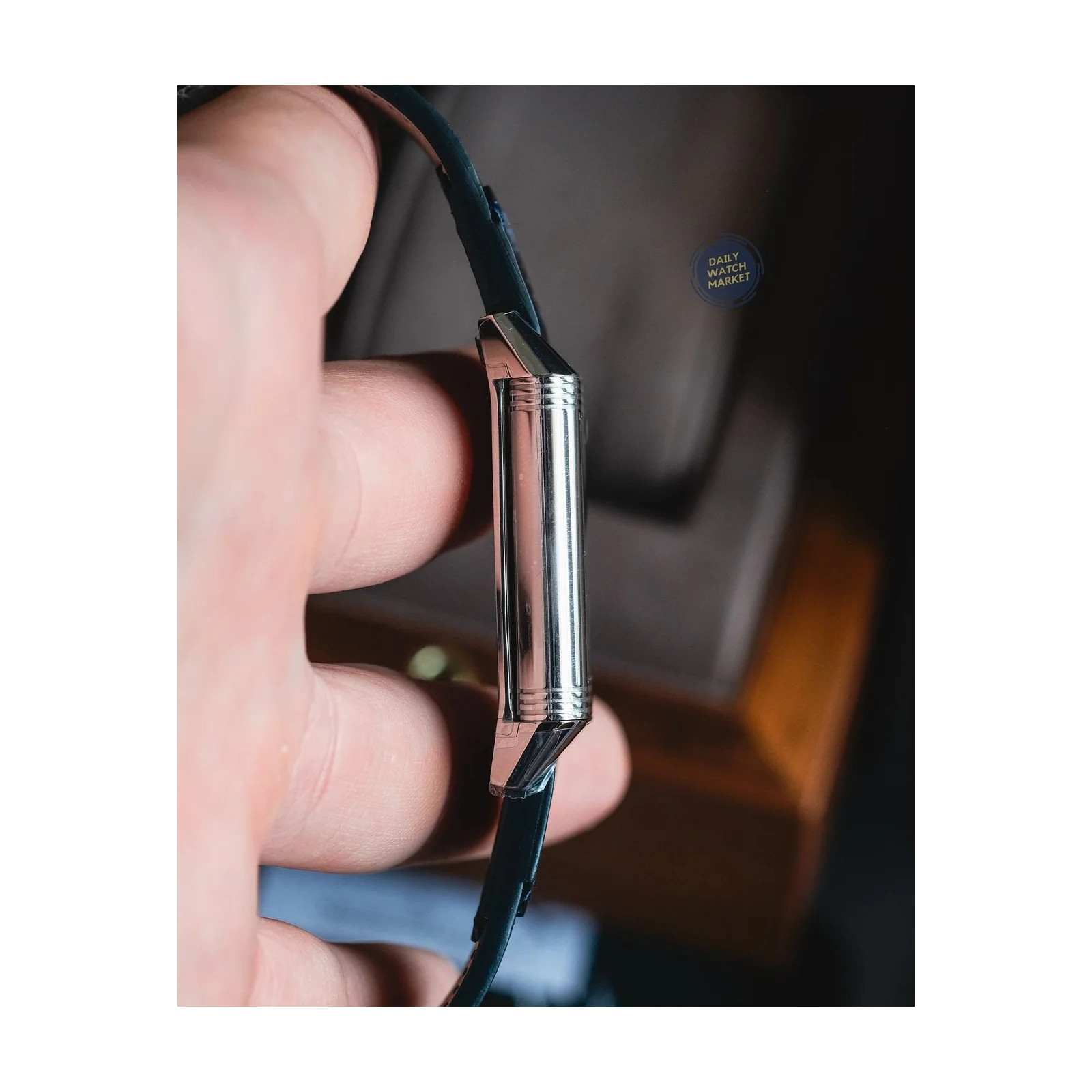 Thumb Reverso Tribute Monoface Stainless Steel / Blue