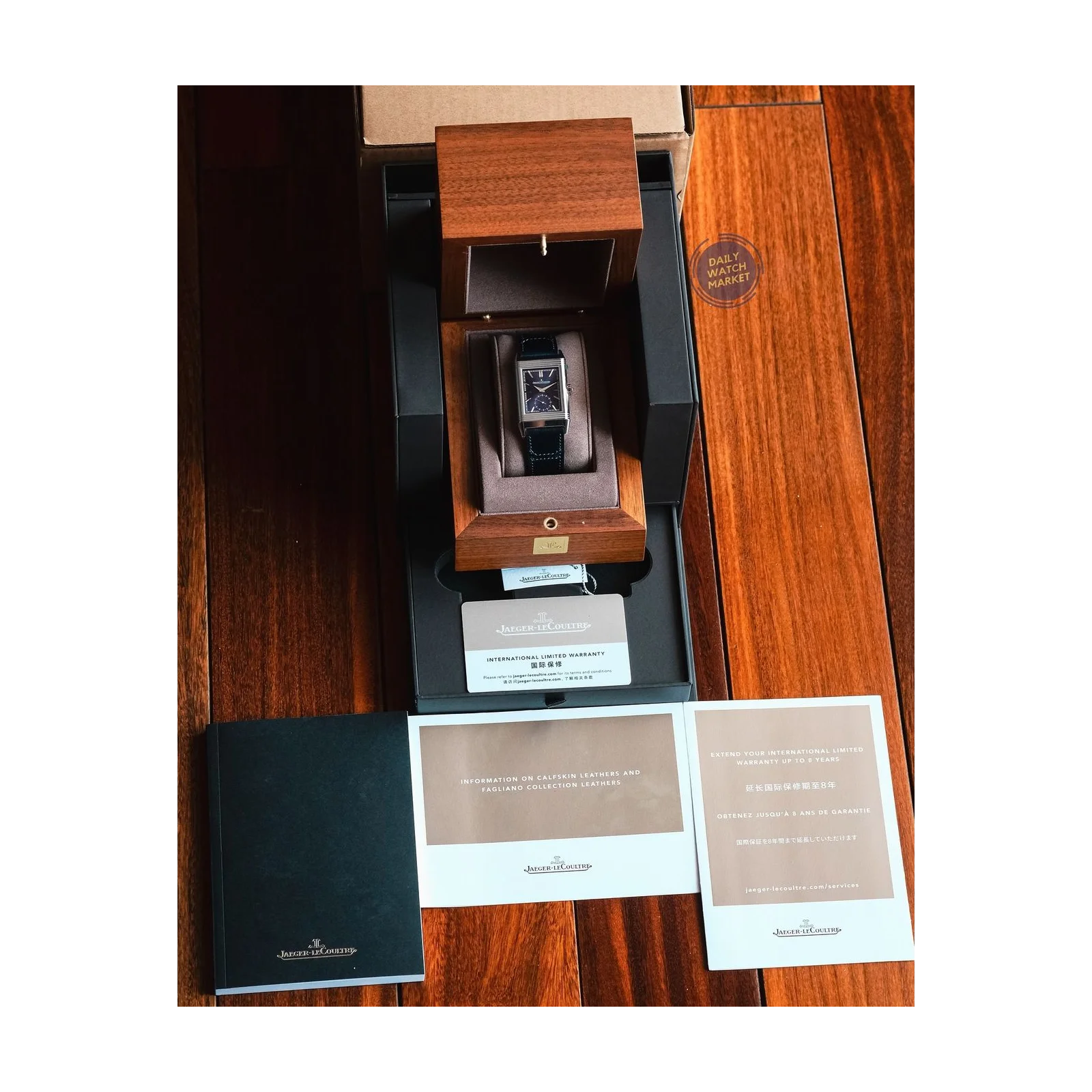 Thumb Reverso Tribute Monoface Stainless Steel / Blue