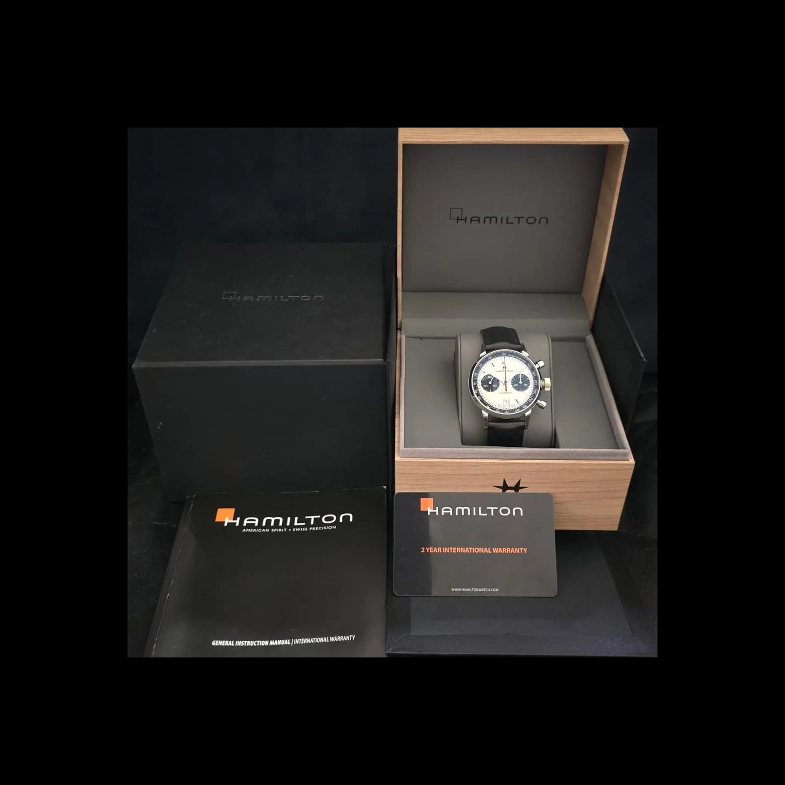 Thumb Intra-Matic 68 Auto Chrono Stainless Steel / Silver / Strap