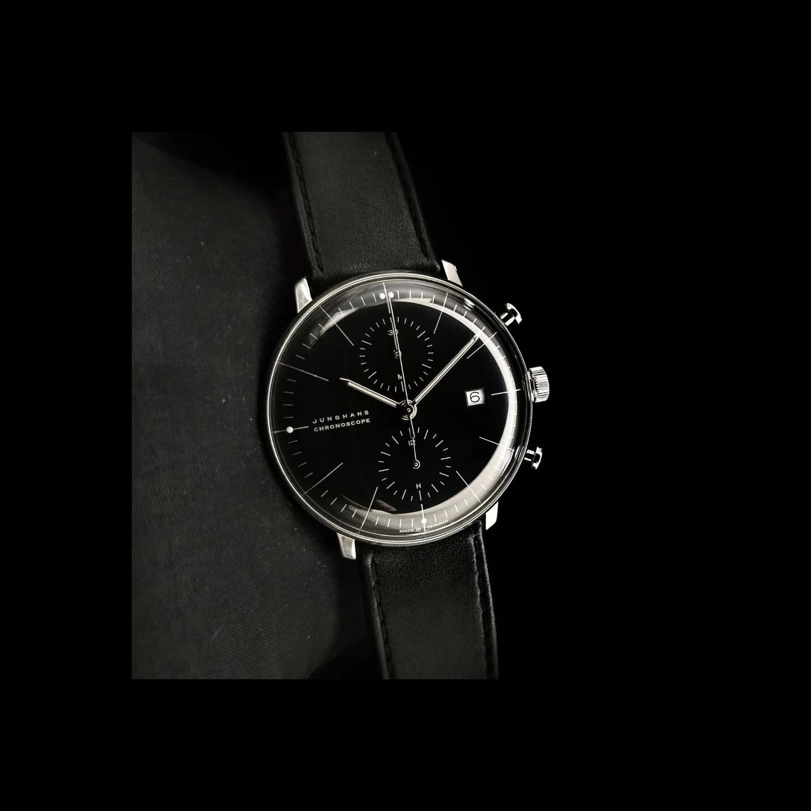 Thumb Max Bill Chronoscope Black Stick