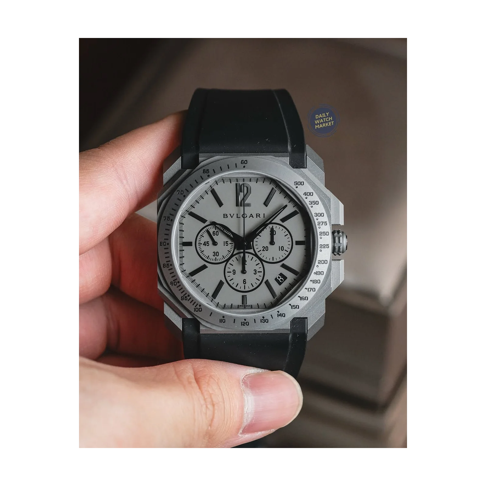 Thumb Octo Velocissimo Titanium / Grey / Rubber