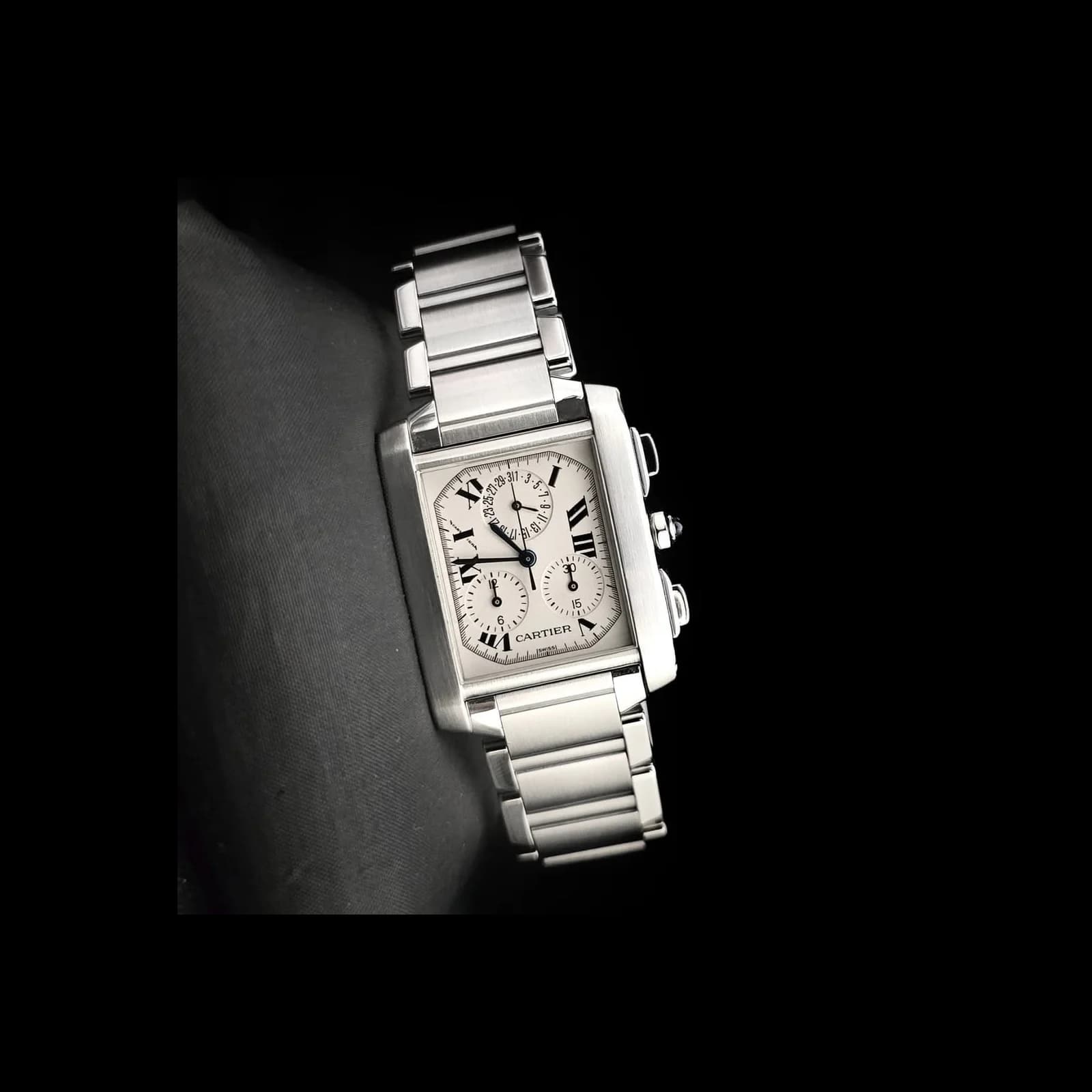 Thumb Tank Française Quartz Chronograph