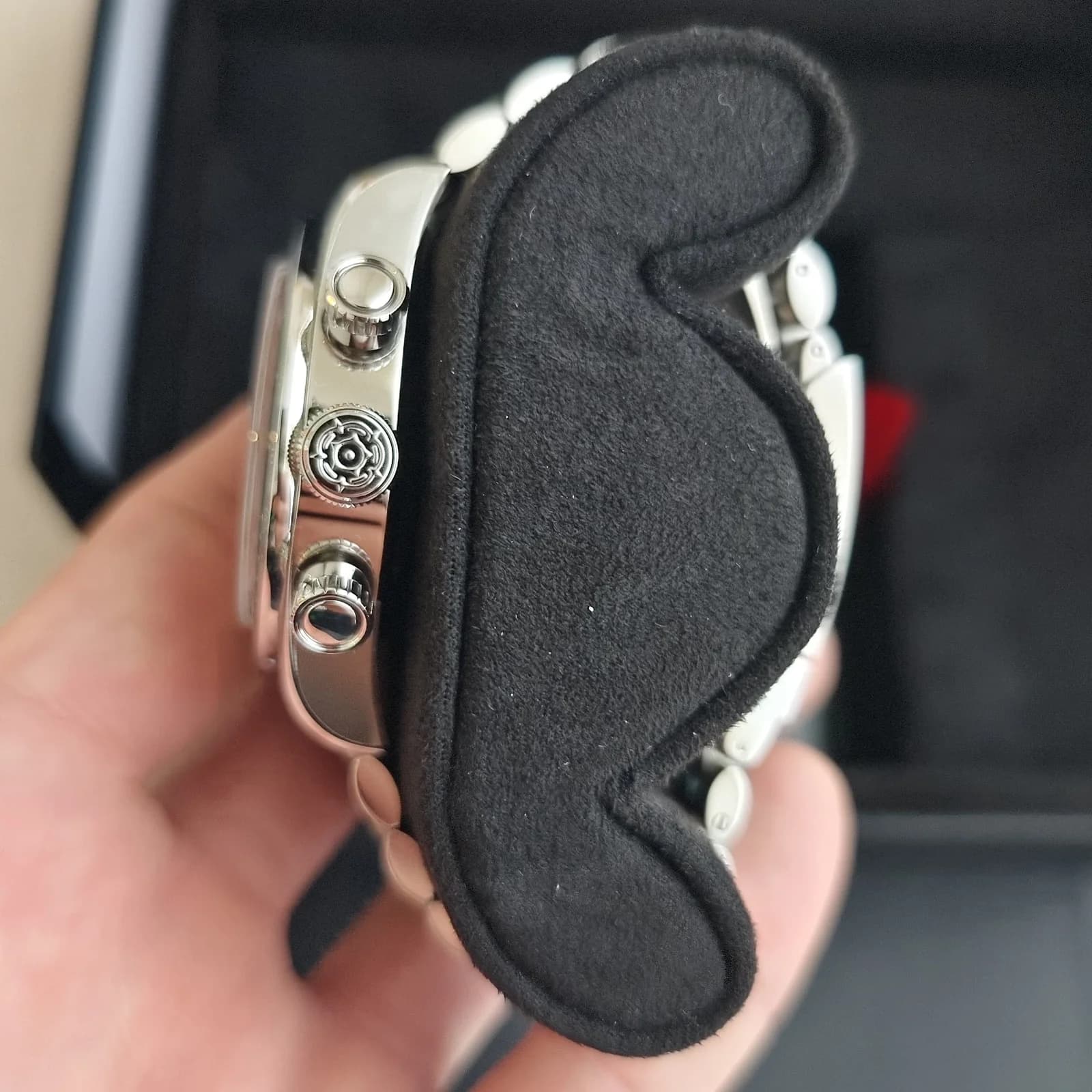 Thumb Heritage Black Bay Chronograph Pink / Bracelet