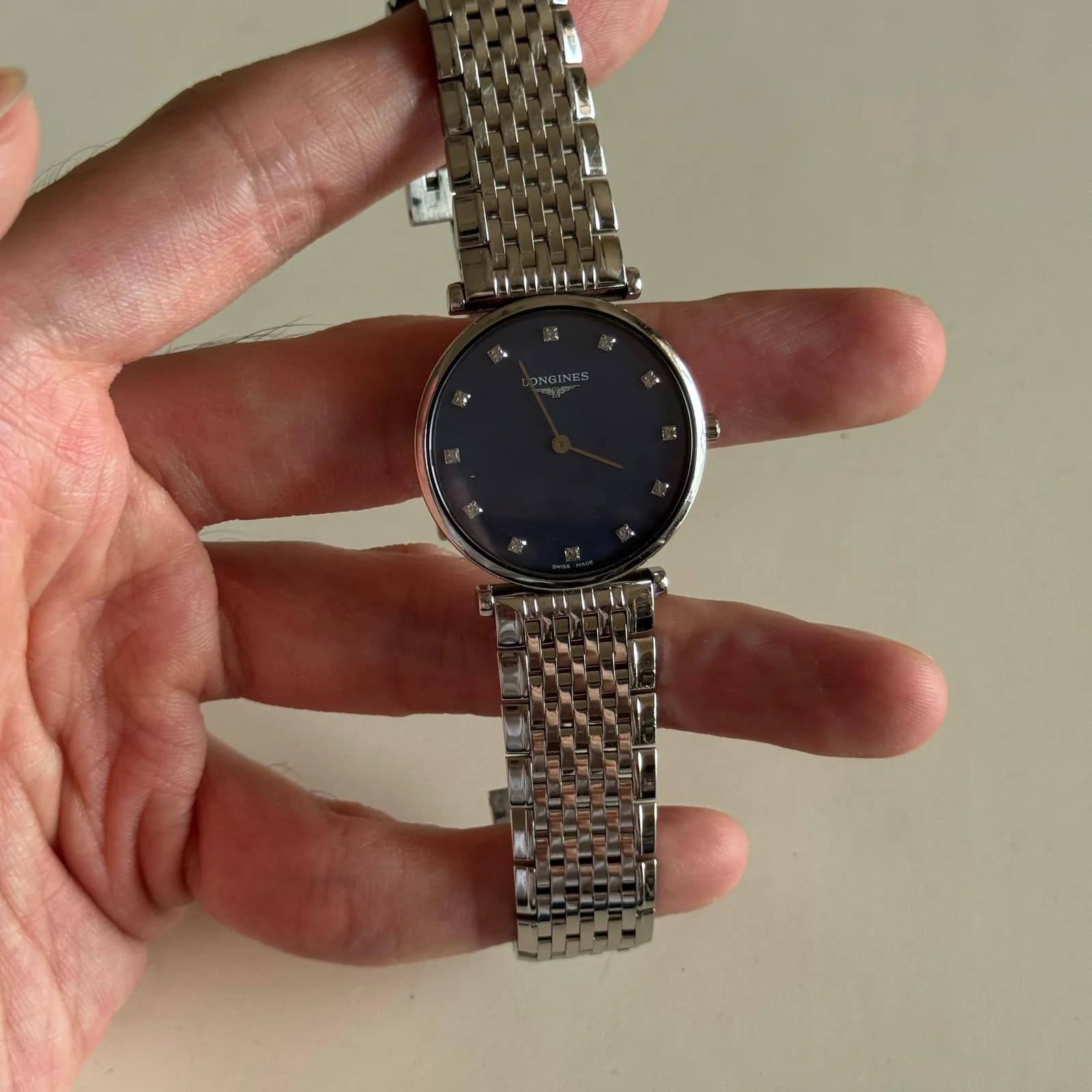 Thumb La Grande Classique Quartz 29 Stainless Steel / Blue MOP / Bracelet