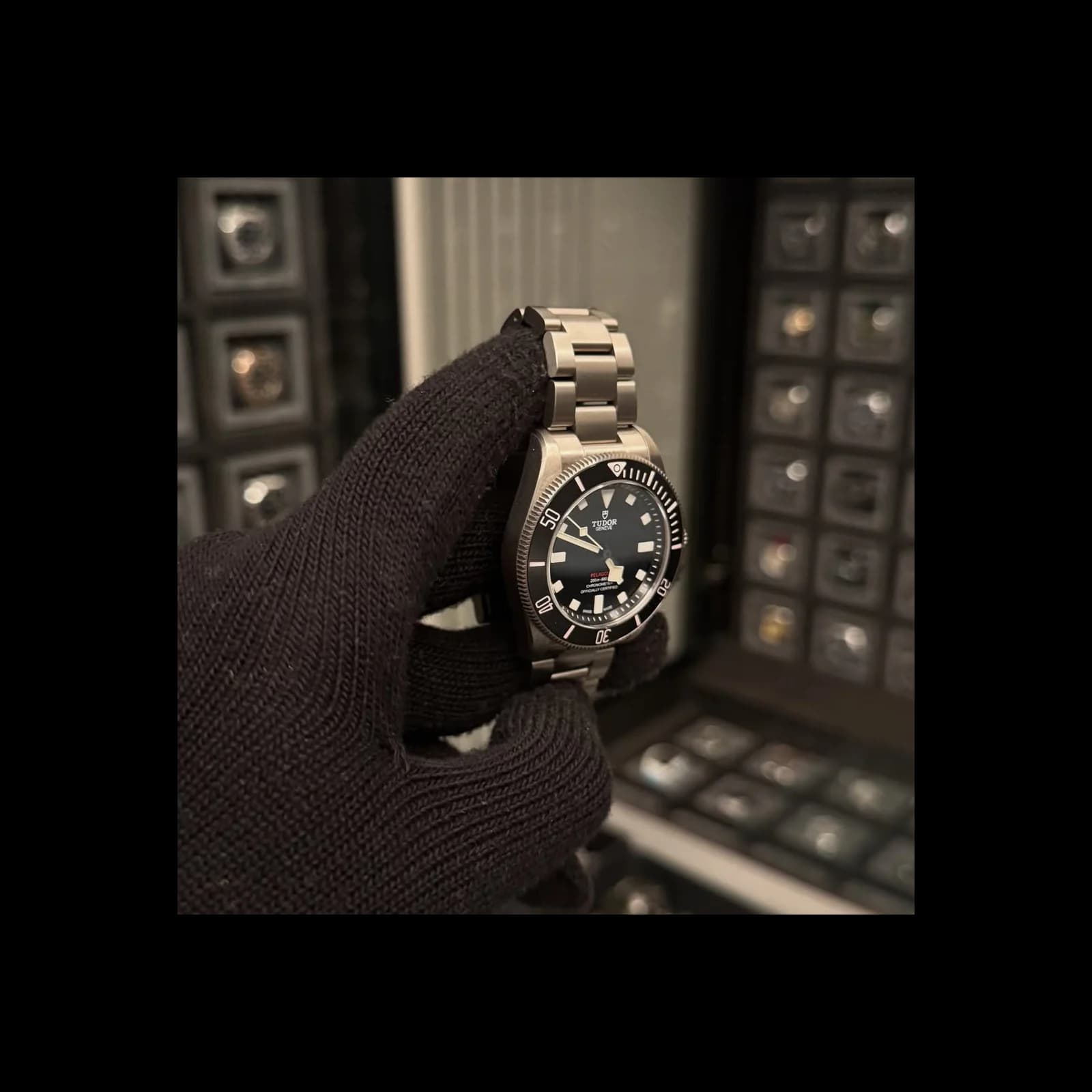 Thumb Pelagos 39 Titanium / Black / Bracelet