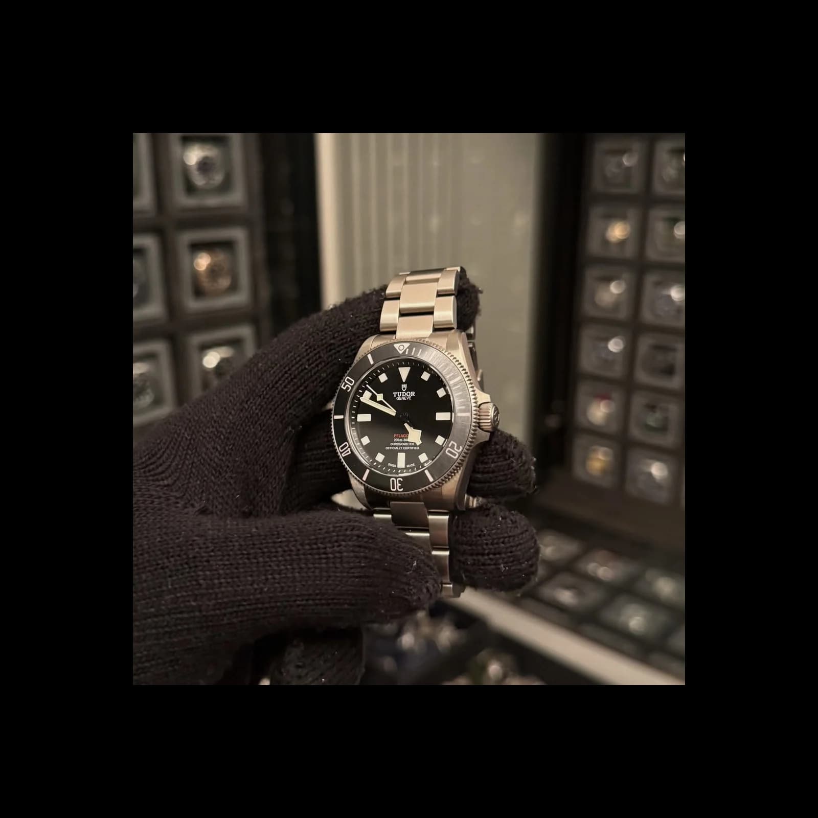 Thumb Pelagos 39 Titanium / Black / Bracelet
