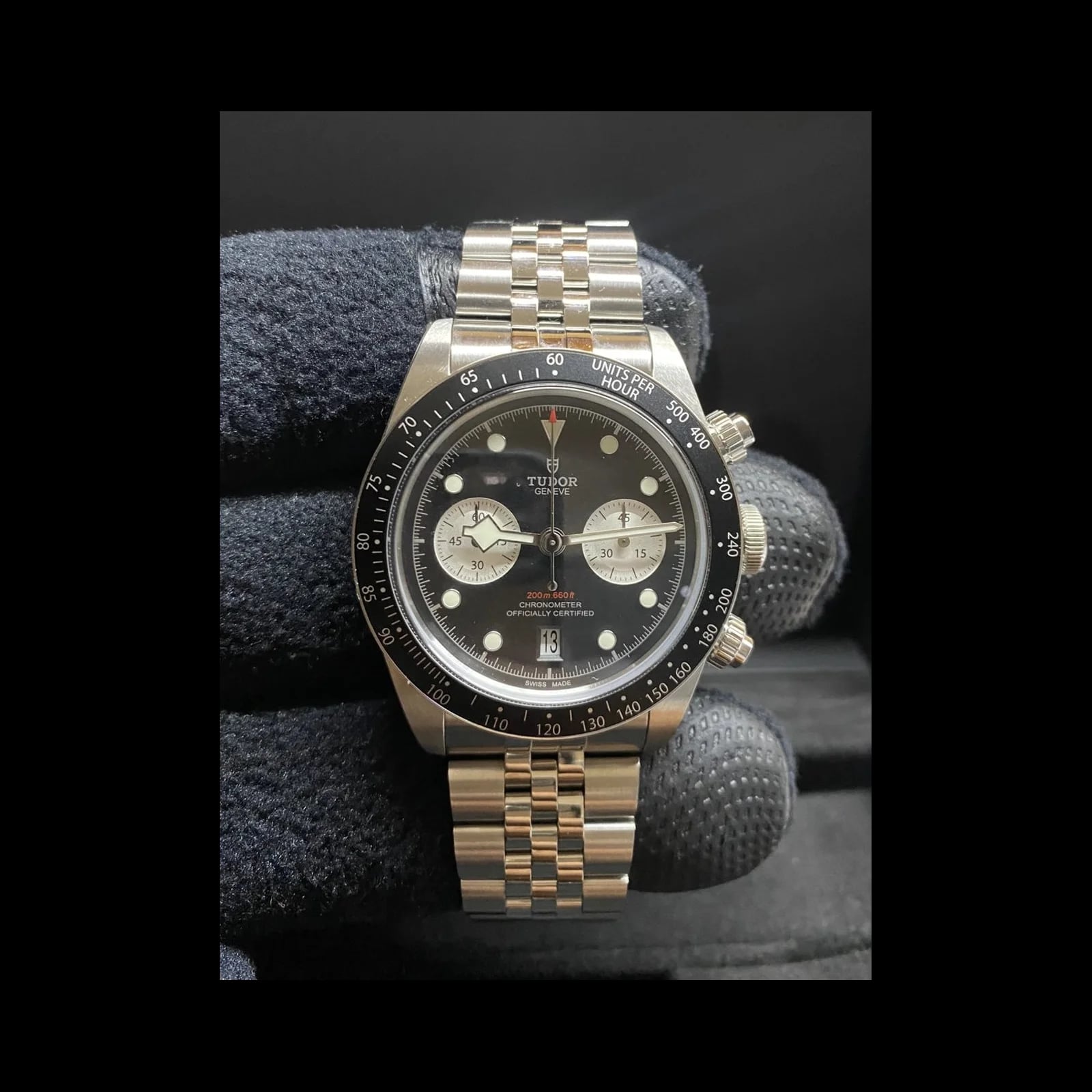 Heritage Black Bay Chronograph Inverted Panda / Bracelet