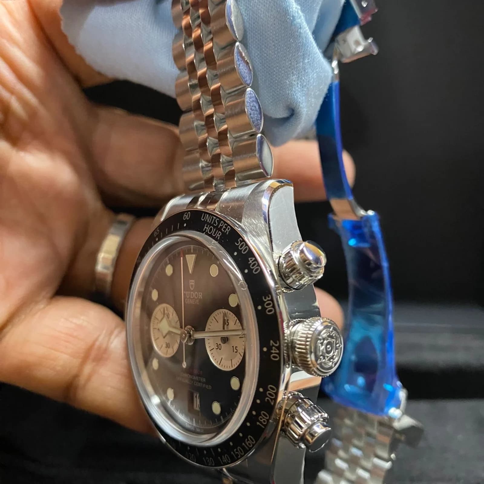 Thumb Heritage Black Bay Chronograph Inverted Panda / Bracelet