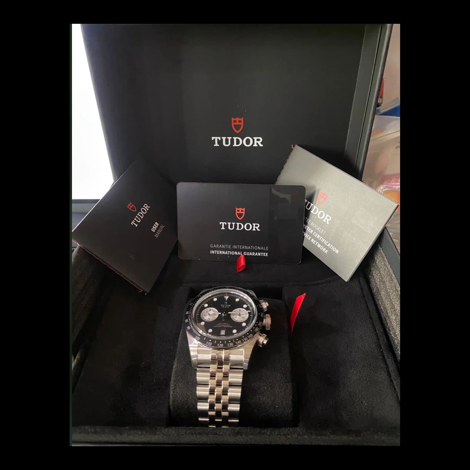 Thumb Heritage Black Bay Chronograph Inverted Panda / Bracelet