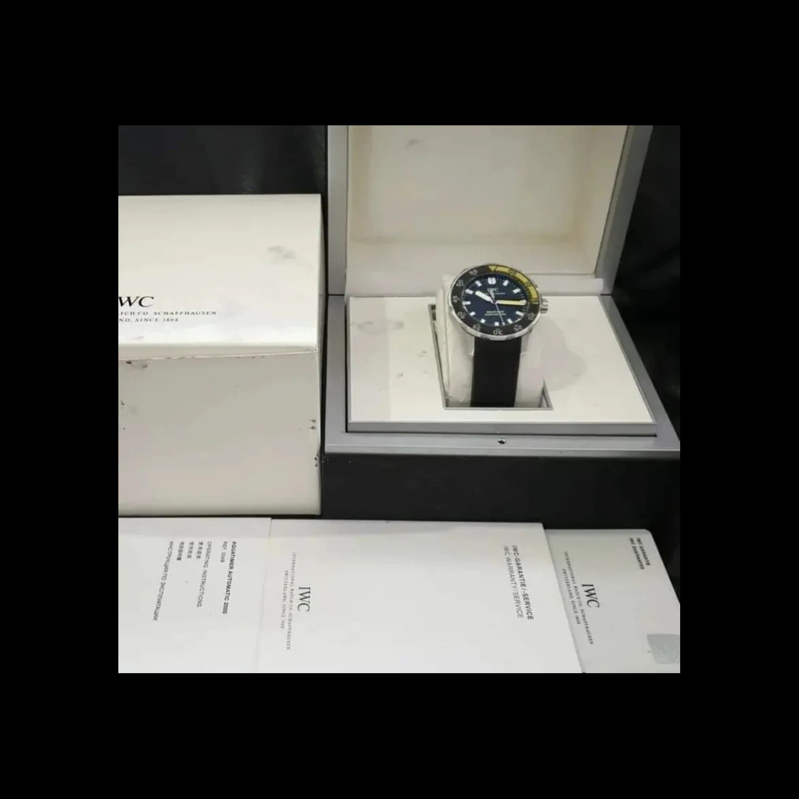 Thumb Aquatimer 2000 Stainless Steel / Black / Rubber