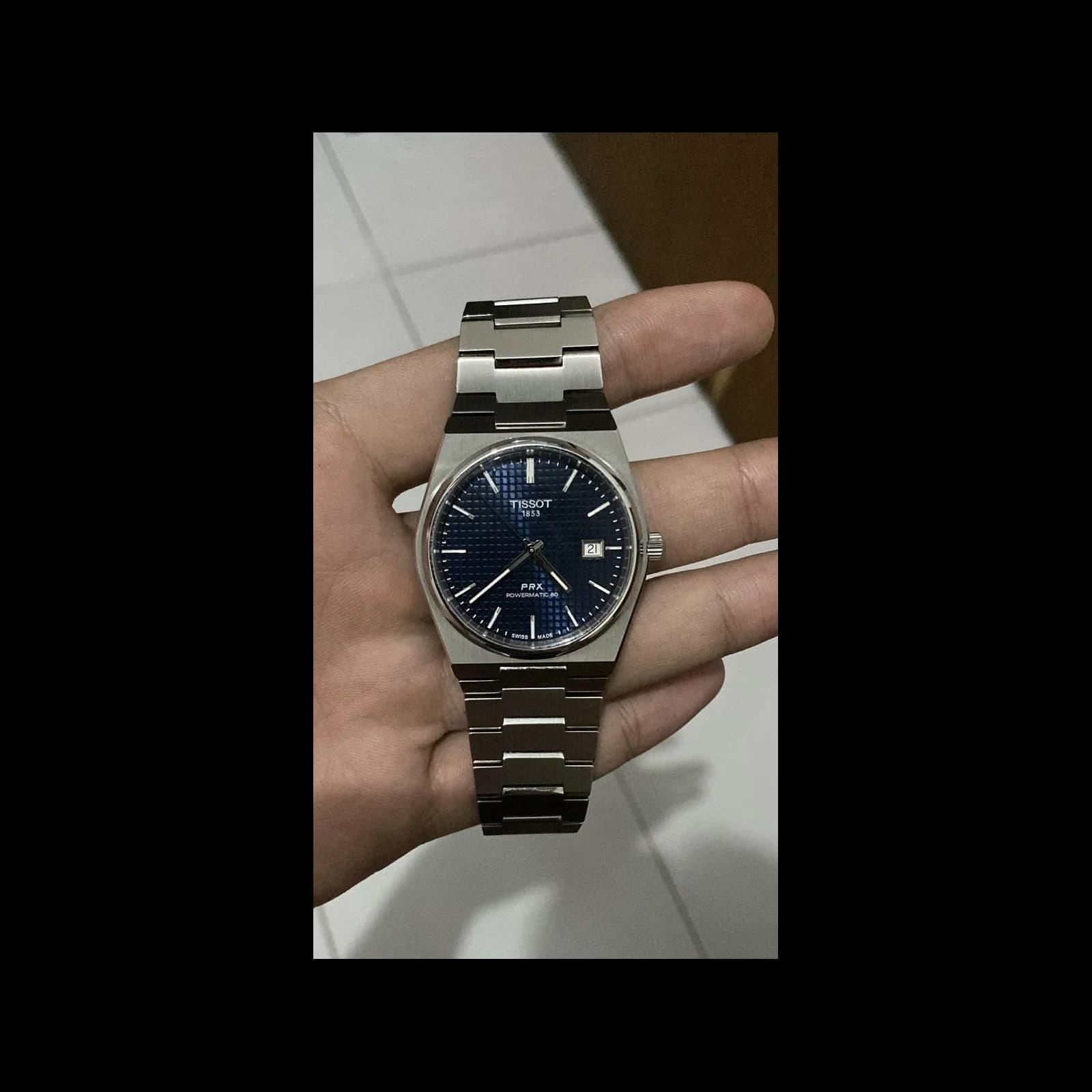 Thumb PRX Powermatic 80 Stainless Steel / Blue