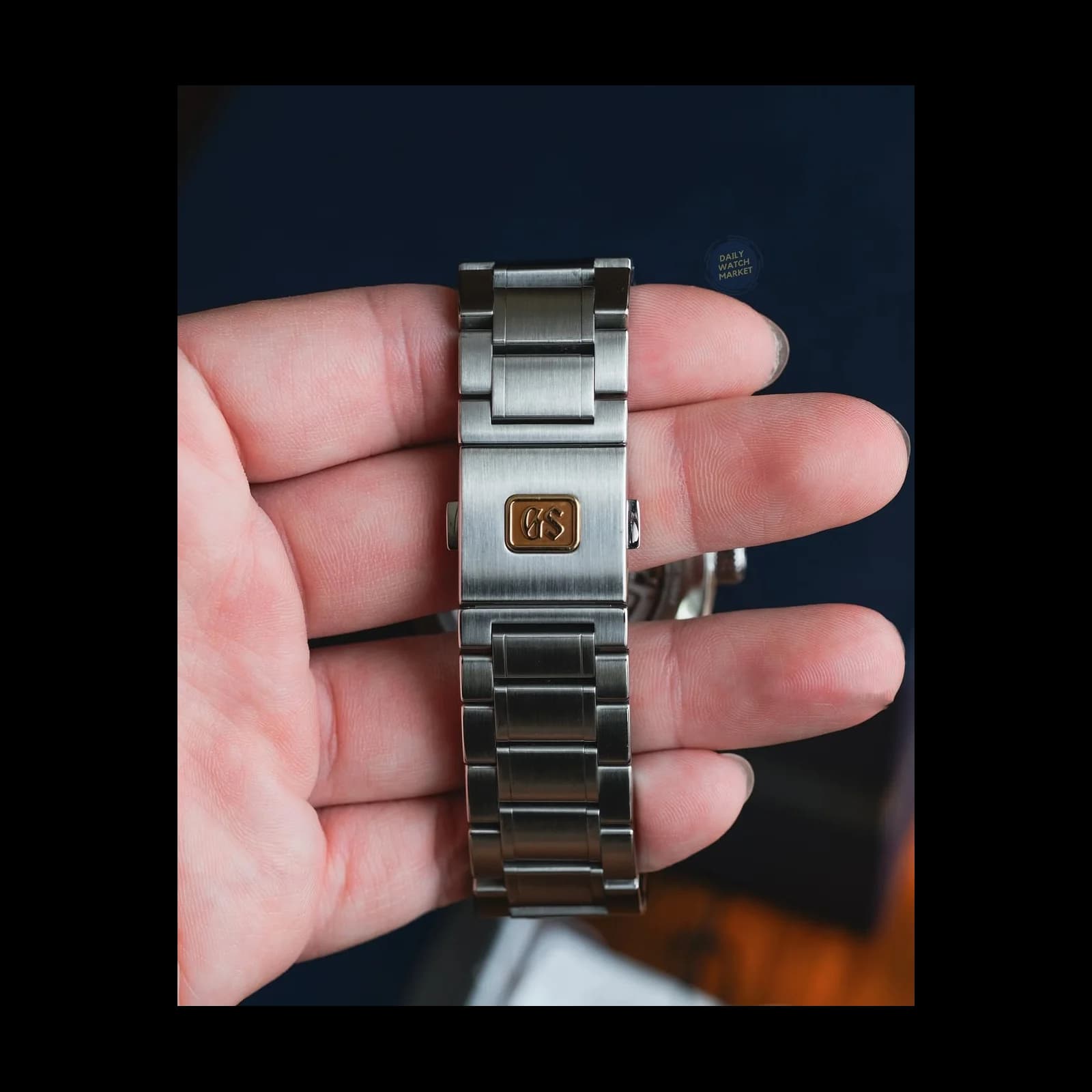 Thumb Spring Drive Evolution 9 Stainless Steel / Lake Suwa / Bracelet