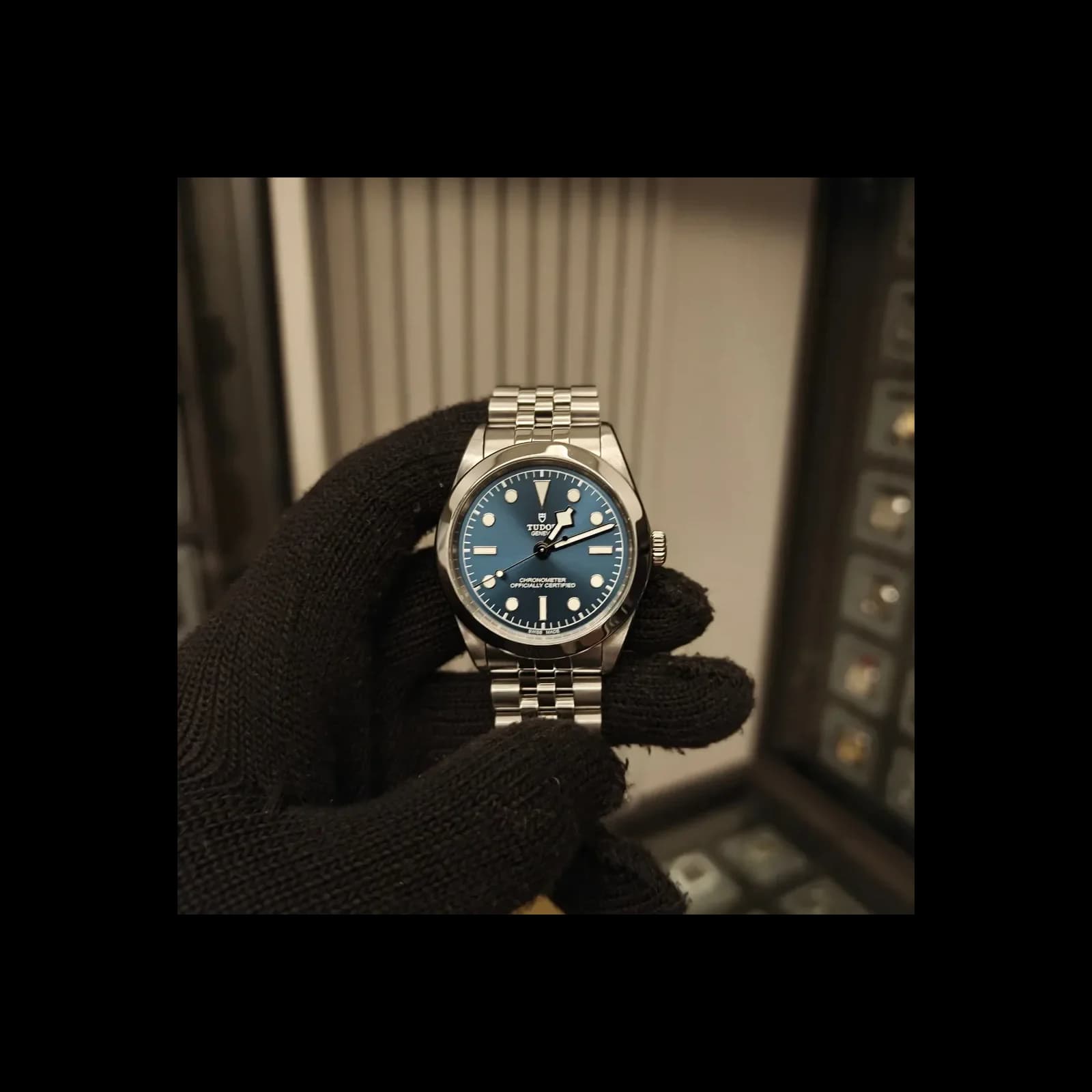 Thumb Black Bay 39 Stainless Steel / Blue / Bracelet