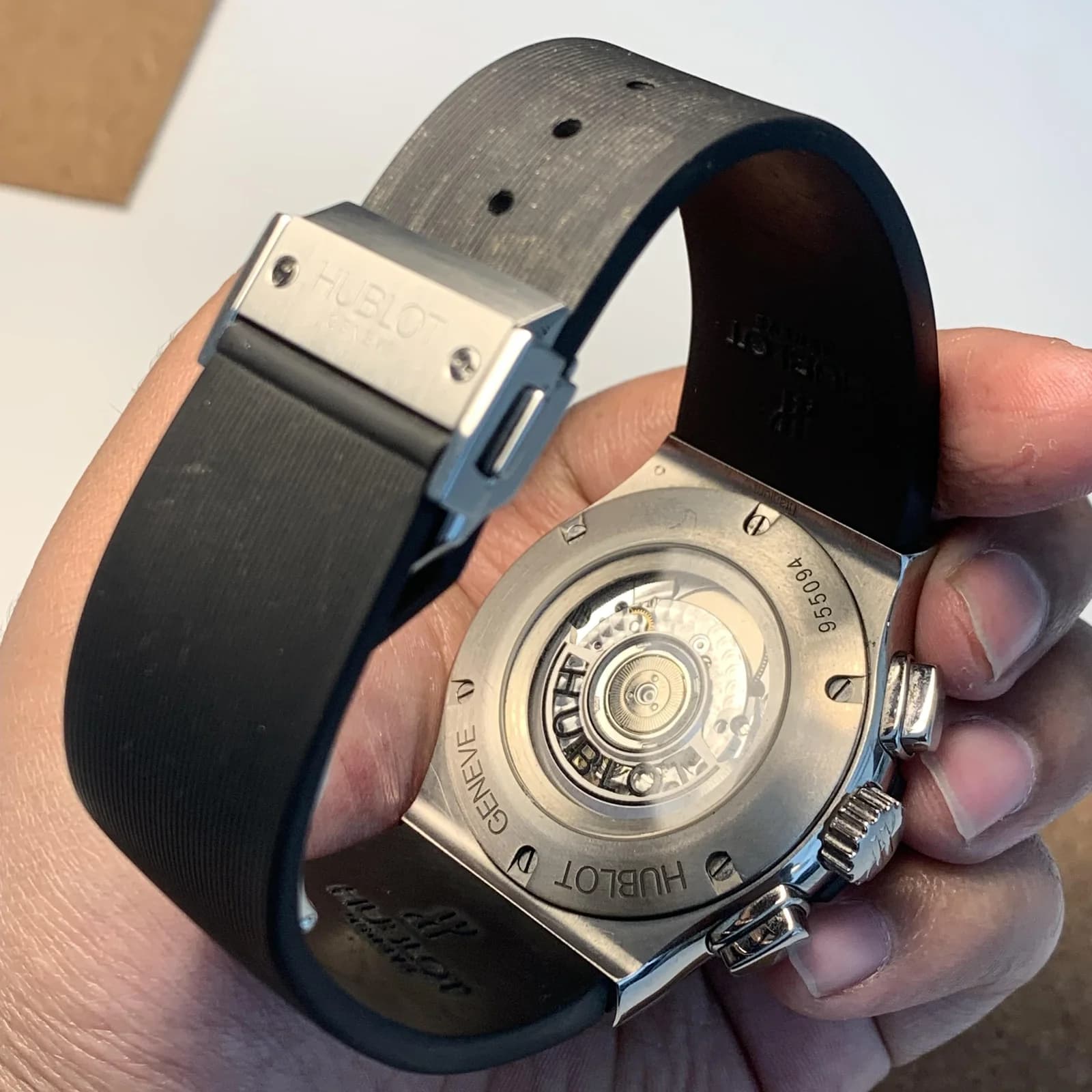 Thumb Classic Fusion 45 Chronograph Titanium / Black / Alligator