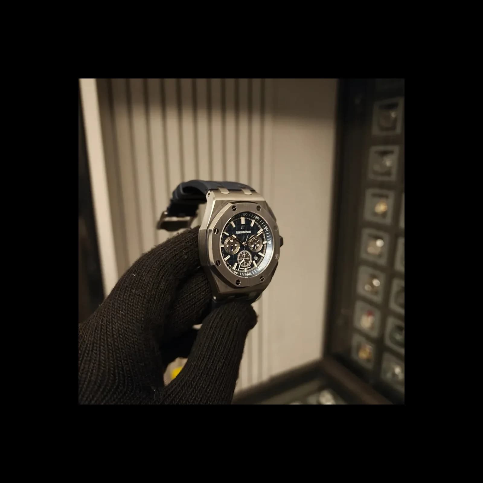 Thumb Royal Oak Offshore 42 Titanium / Blue / Rubber