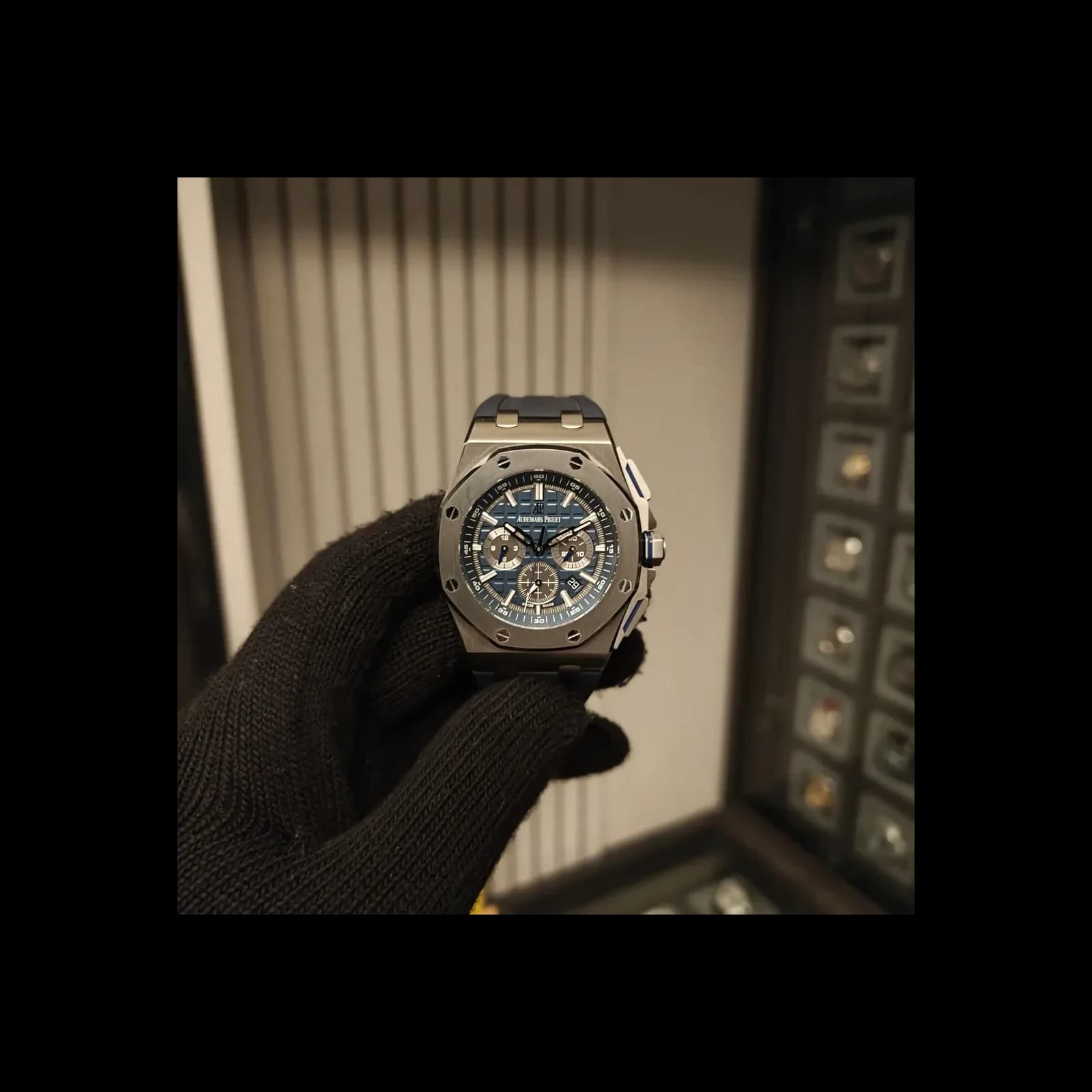 Thumb Royal Oak Offshore 42 Titanium / Blue / Rubber