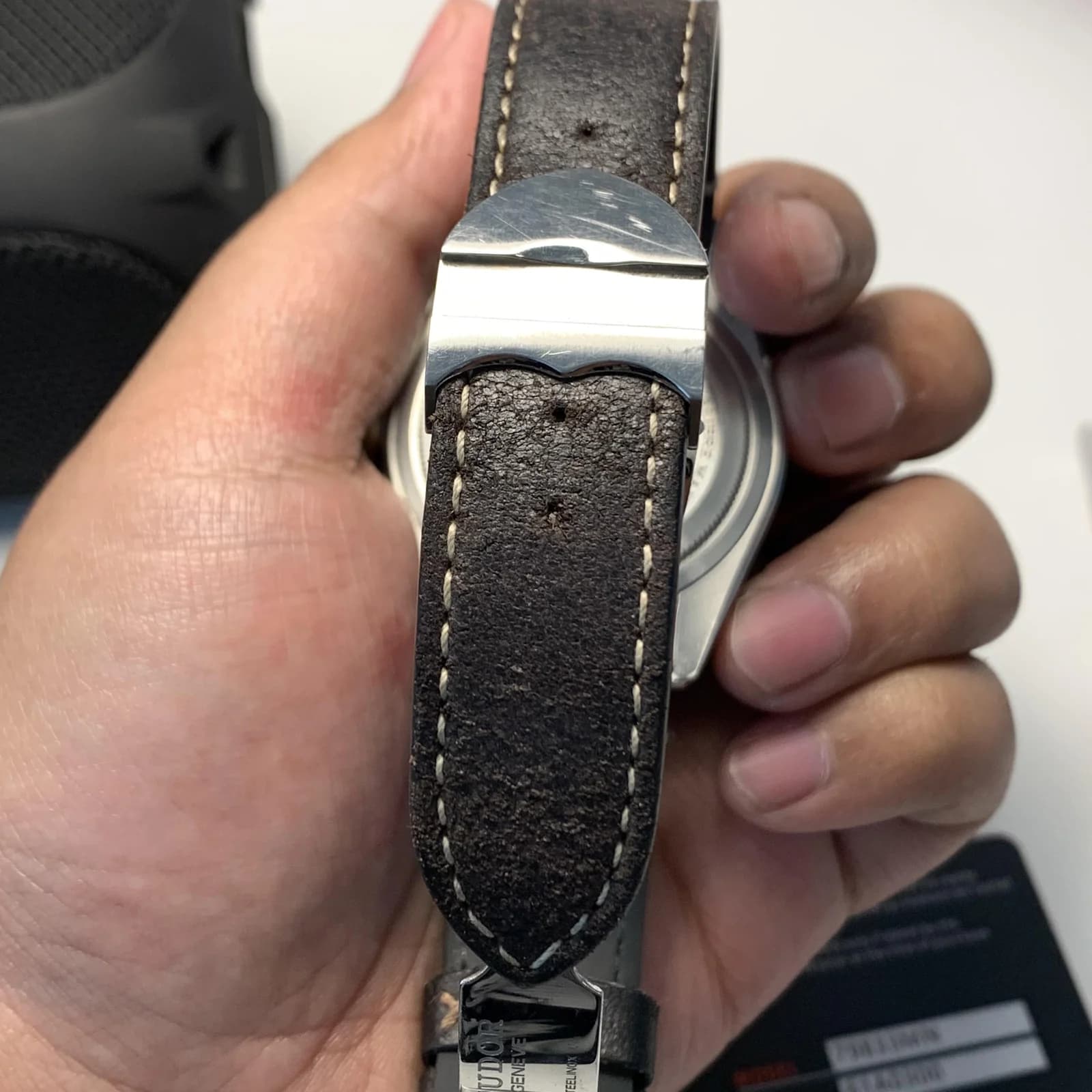 Thumb Black Bay GMT S&G / Black / Leather