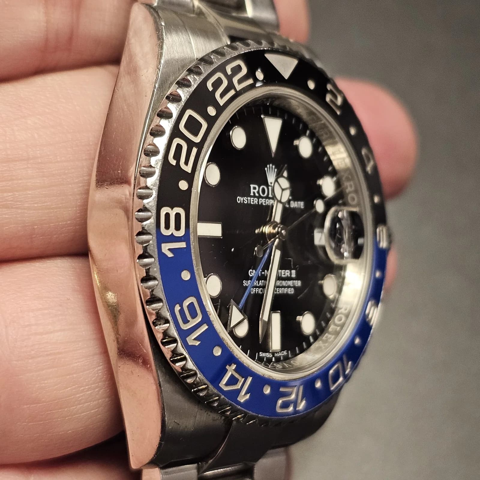 Thumb GMT-Master II Stainless Steel / BLNR