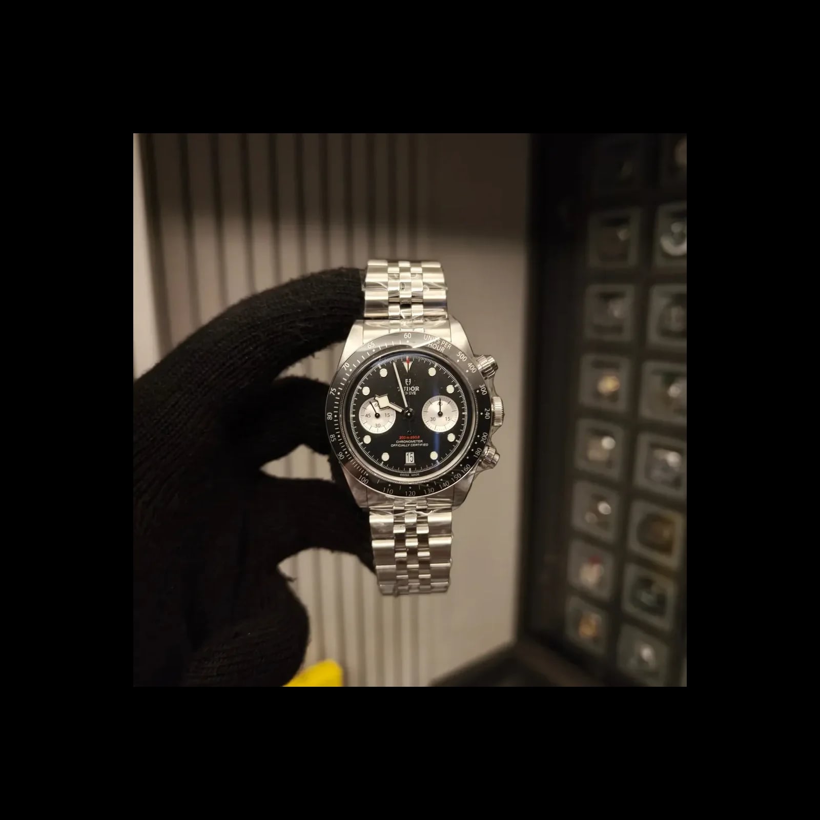Heritage Black Bay Chronograph Inverted Panda / Bracelet