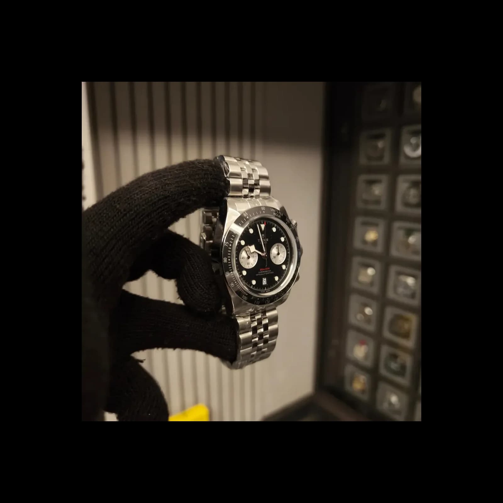 Thumb Heritage Black Bay Chronograph Inverted Panda / Bracelet