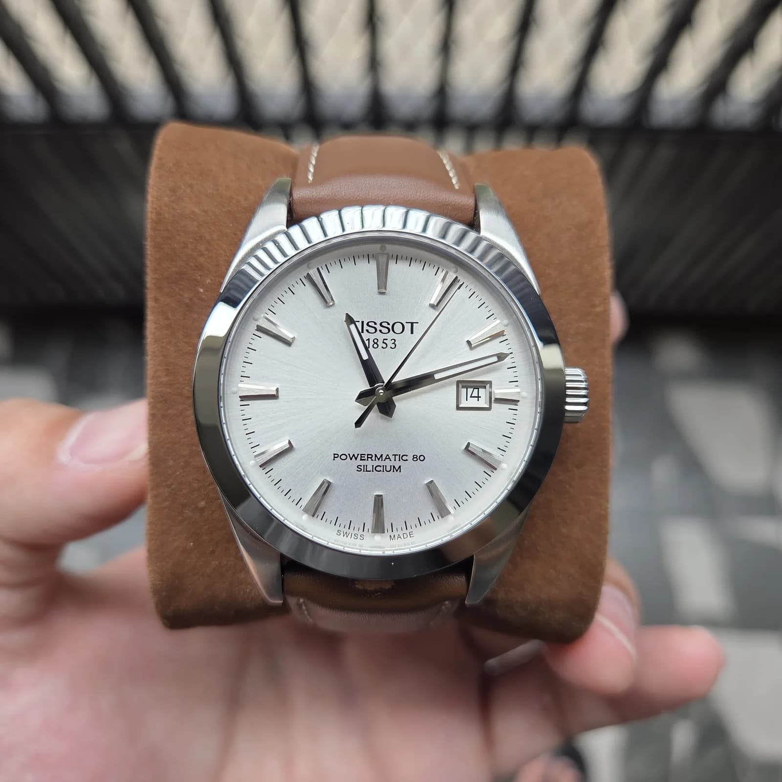 Thumb Gentleman Powermatic Stainless Steel / Silver / Strap
