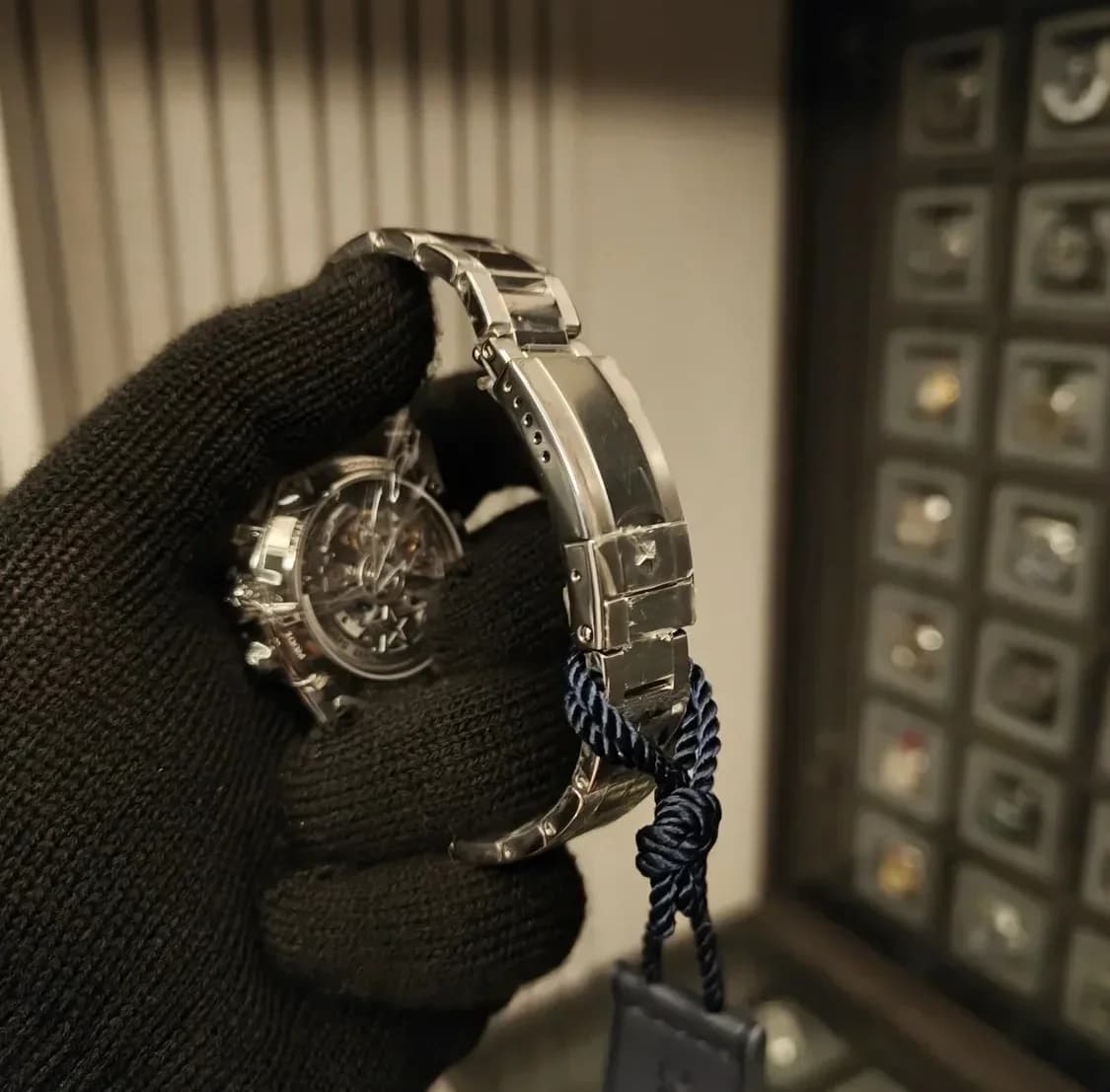 Thumb Chronomaster Sport Stainless Steel / Black / Bracelet