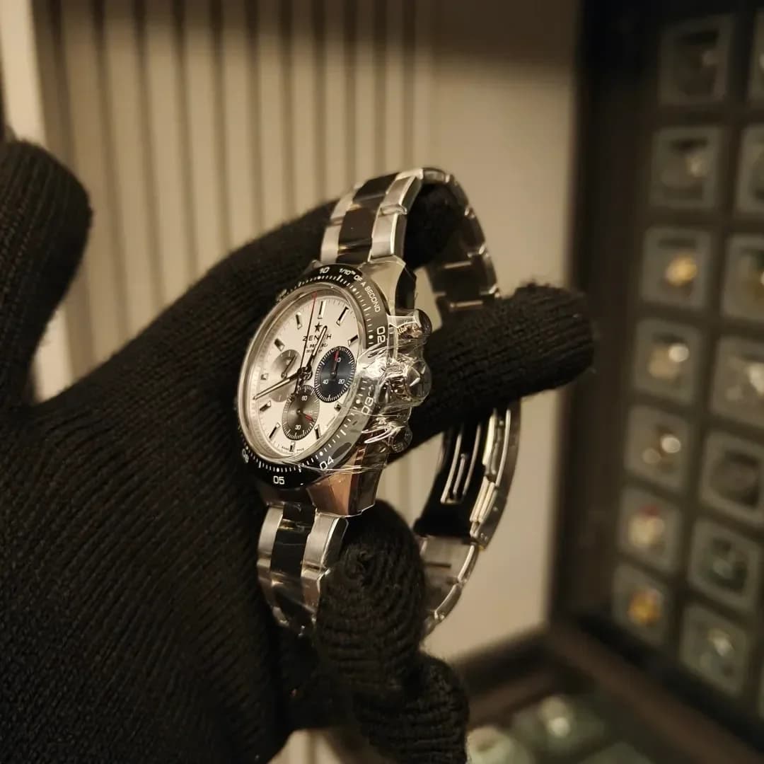 Thumb Chronomaster Sport Stainless Steel / Silver / Bracelet