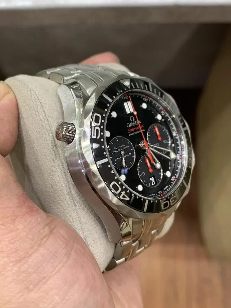 Thumb Seamaster Diver 300M Co-Axial 44 Chronograph Stainless Steel / Black / Bracelet