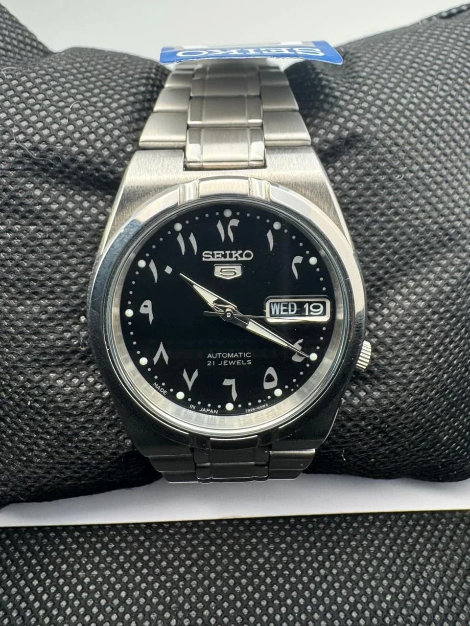Thumb 5 Automatic Japan Made SNK063J5 Arabic Black