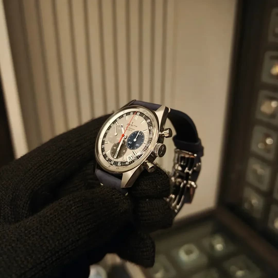Thumb Chronomaster Original Stainless Steel / Silver / Strap