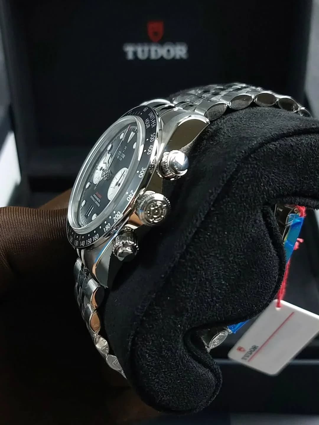 Thumb Heritage Black Bay Chronograph Inverted Panda / Bracelet