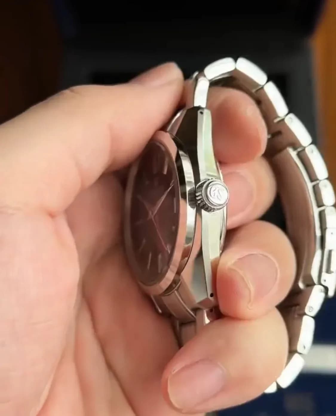 Thumb Automatic Hi Beat 36000 GMT Stainless Steel / Black / Bracelet