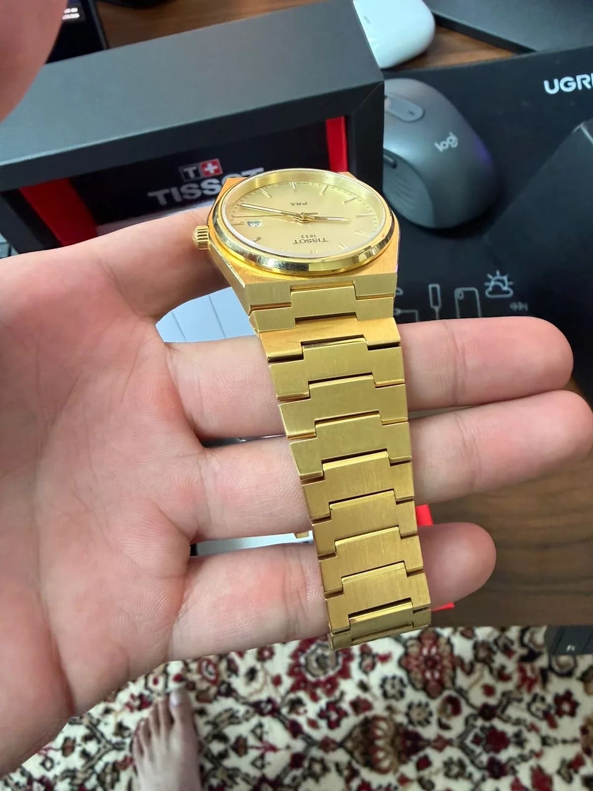 Thumb PRX Quartz Yellow Gold / Champagne