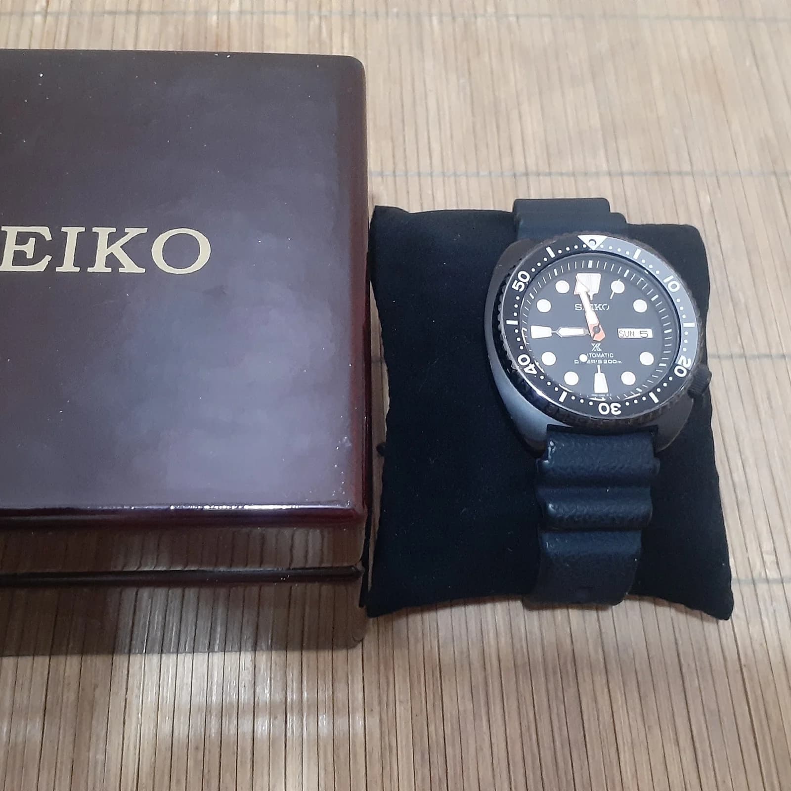 Thumb Prospex Diver Turtle Stainless Steel / Black / Black Series