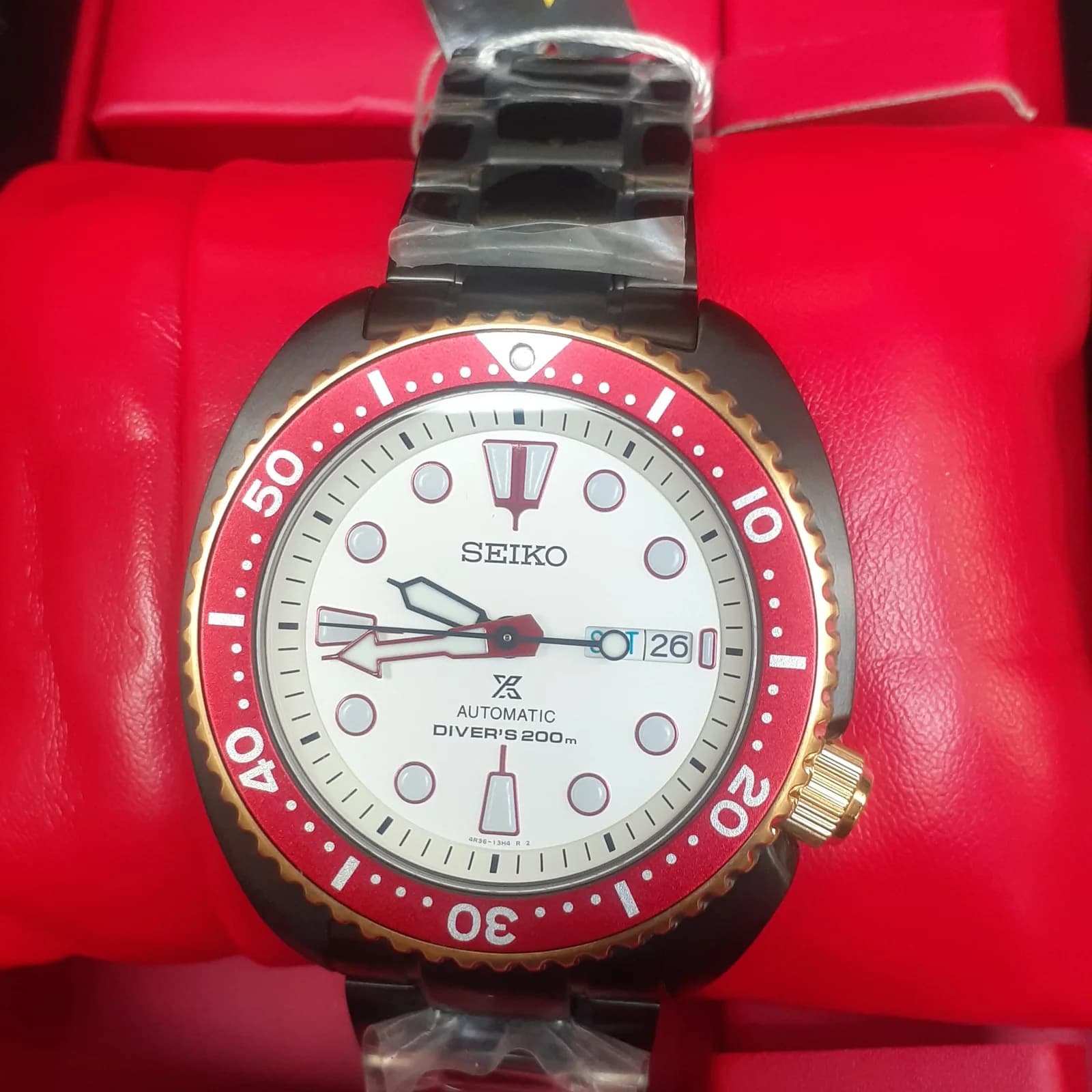 Thumb Seiko Prospex Turtle Watch SRPJ52K1 Limited Edition