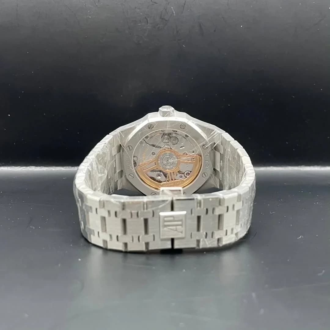 Thumb Royal Oak 15500 Stainless Steel / Blue